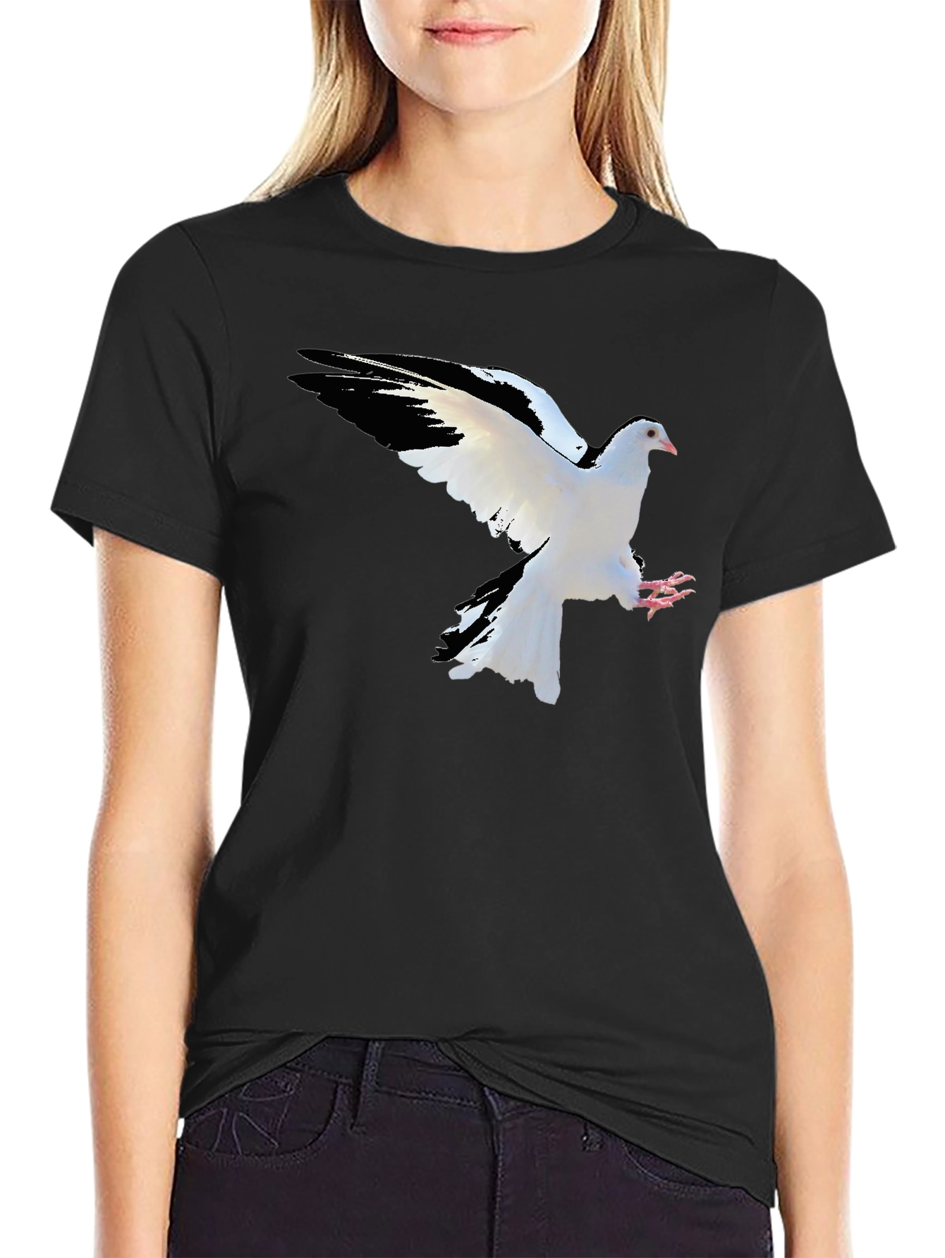 Dove Graphic Print T-Shirt