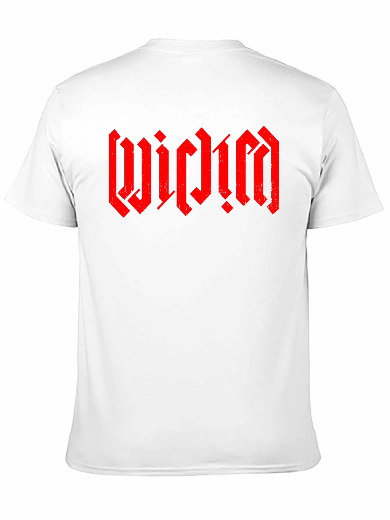 WICIDM Gothic Font Black T-Shirt