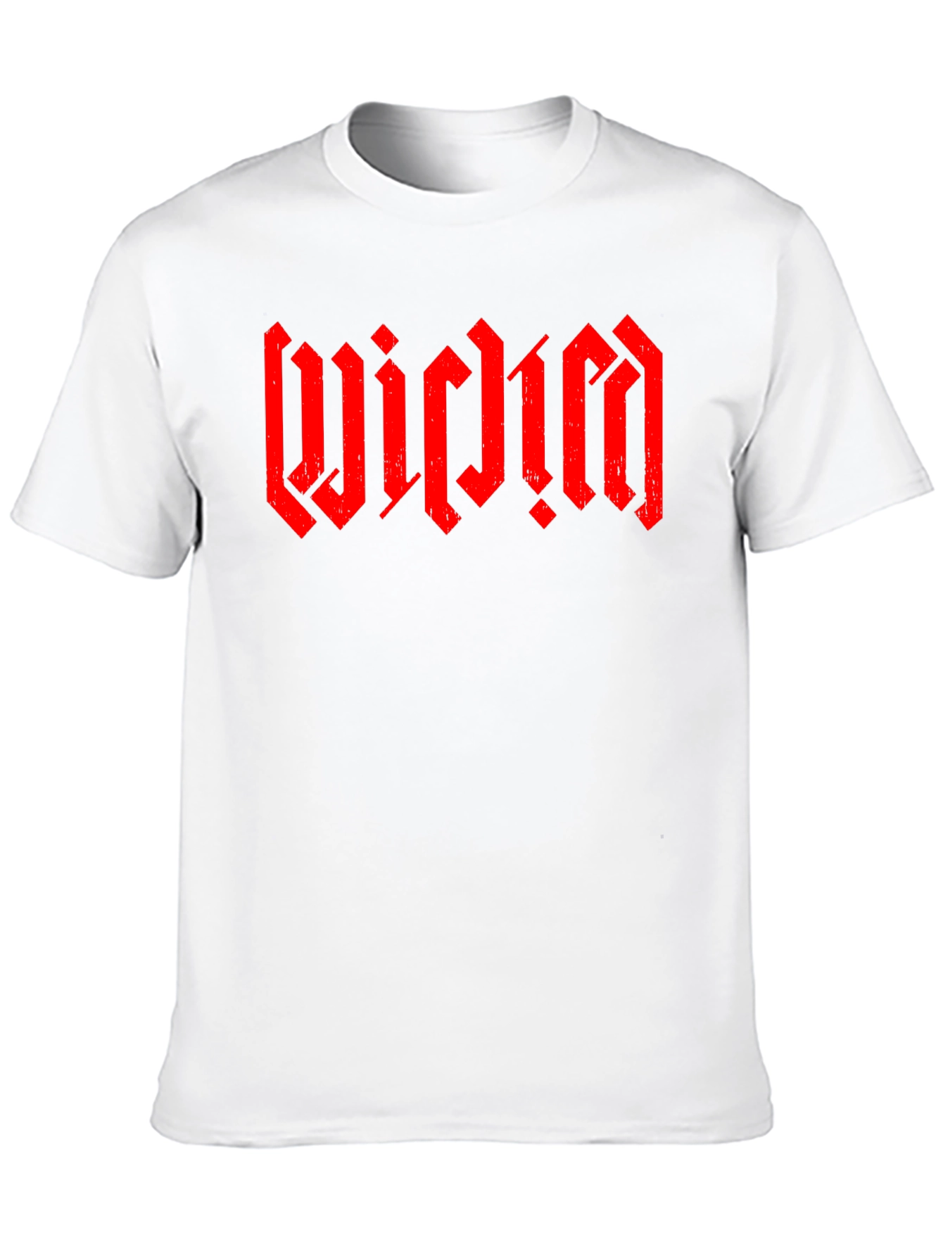 WICIDM Gothic Font Black T-Shirt