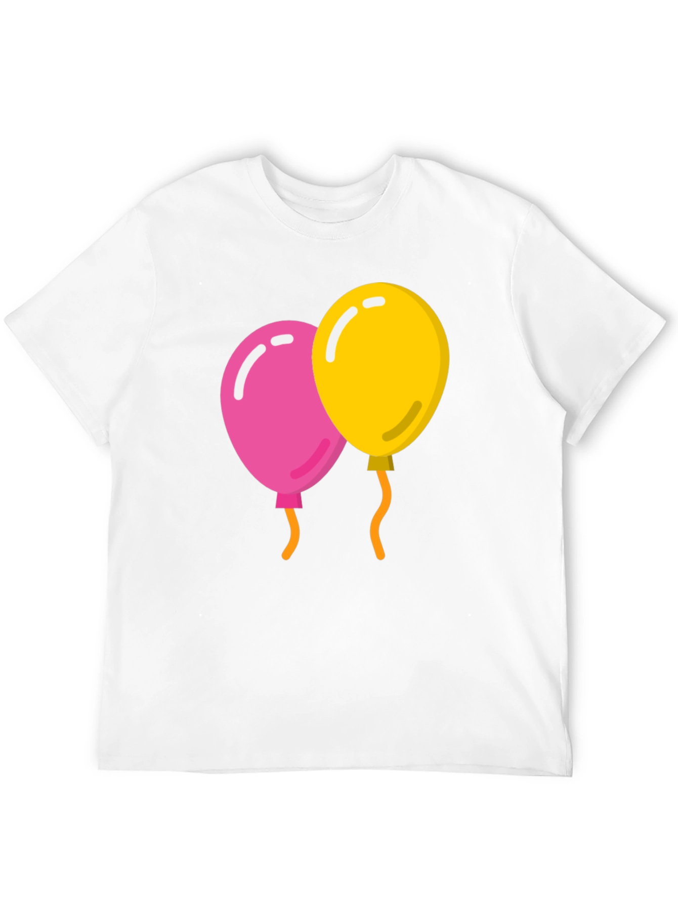 Balloons Graphic Tee - Mens Black T-Shirt