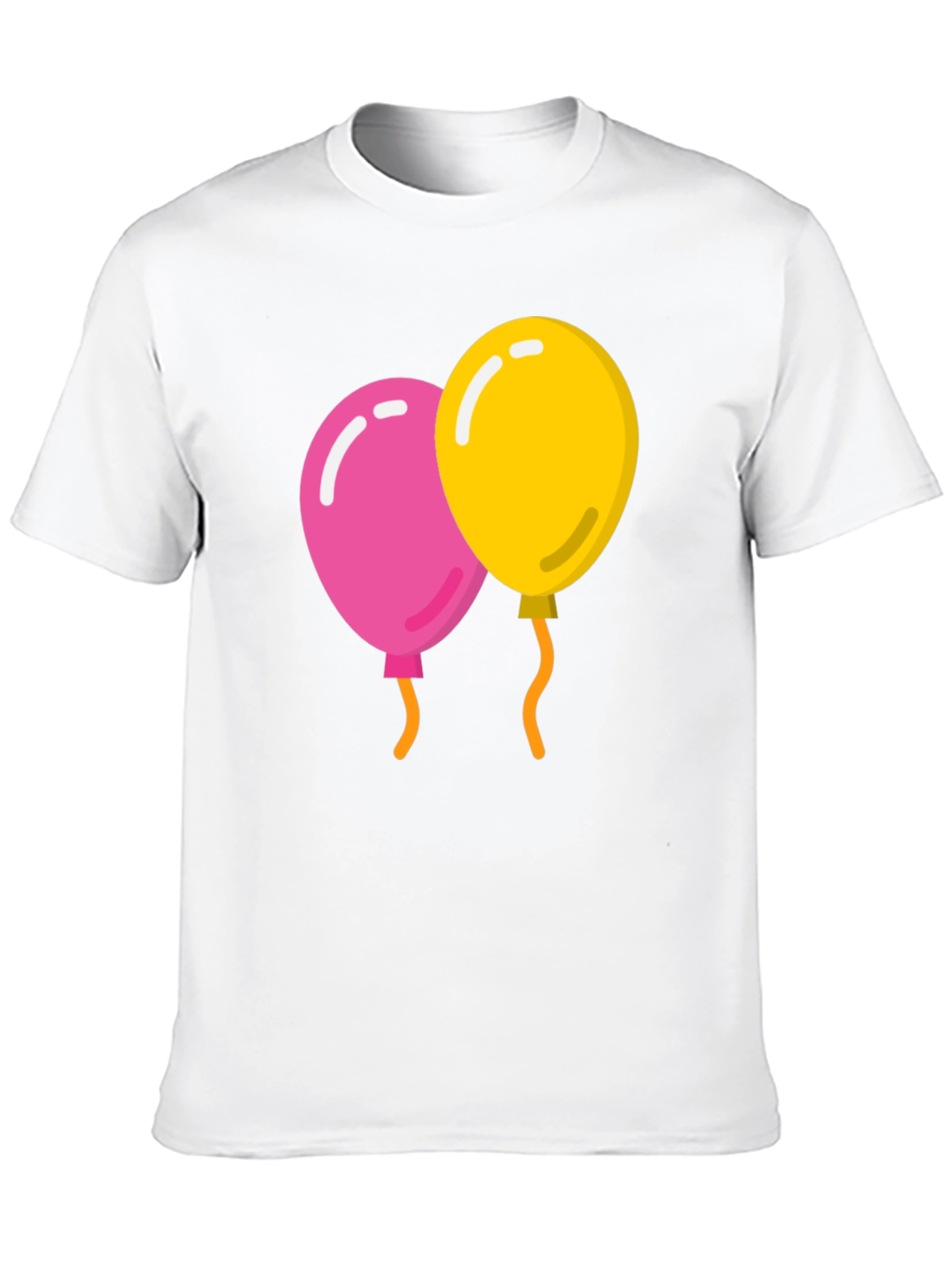 Balloons Graphic Tee - Mens Black T-Shirt