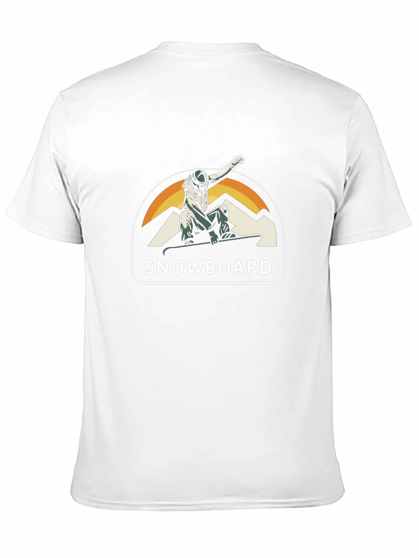 Cool Snowboarder T-Shirt - Black Graphic Tee
