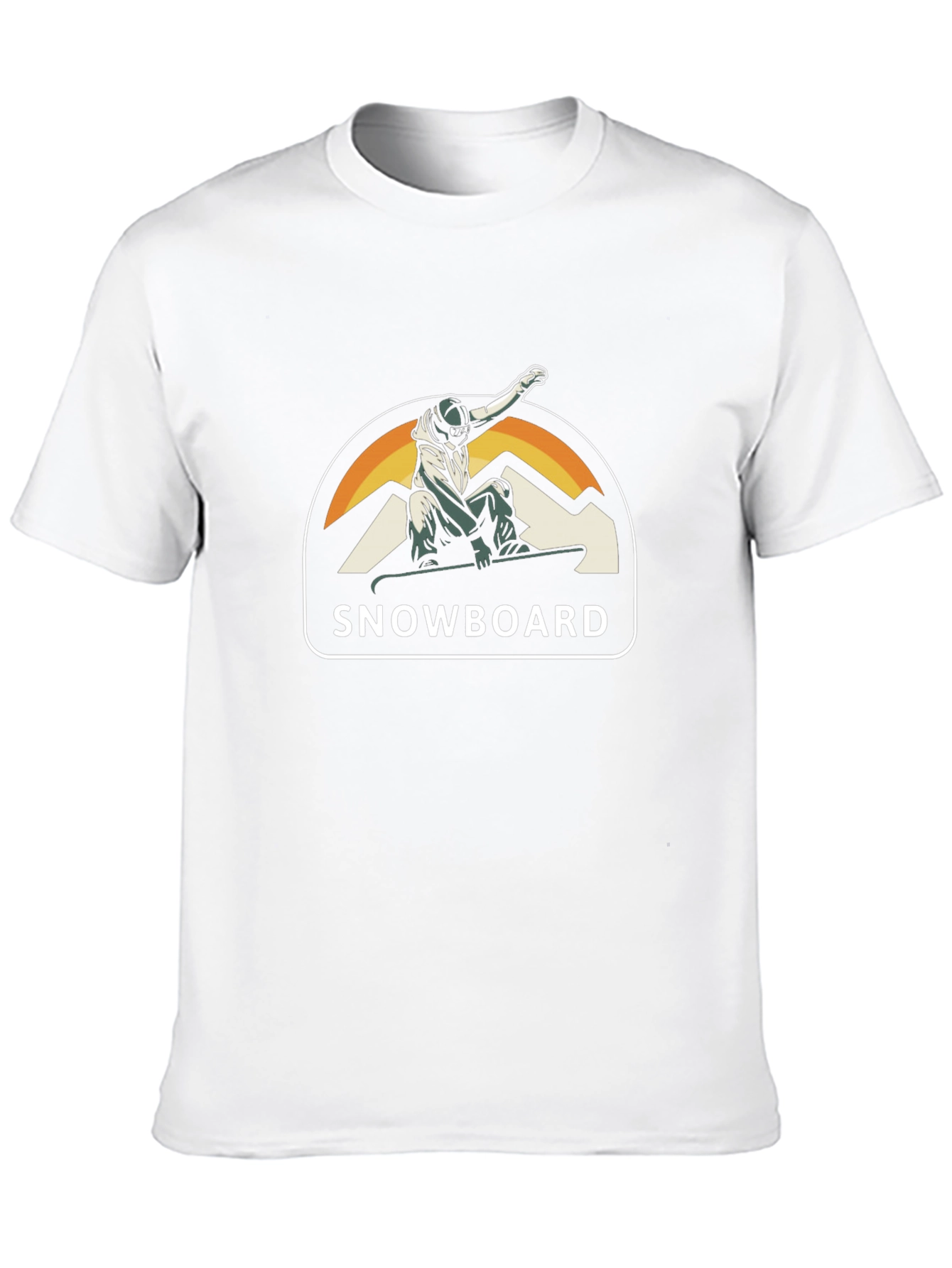 Cool Snowboarder T-Shirt - Black Graphic Tee