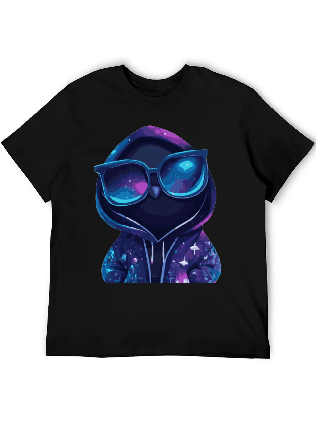 Cool Galaxy Owl T-Shirt - Trendy Graphic Tee