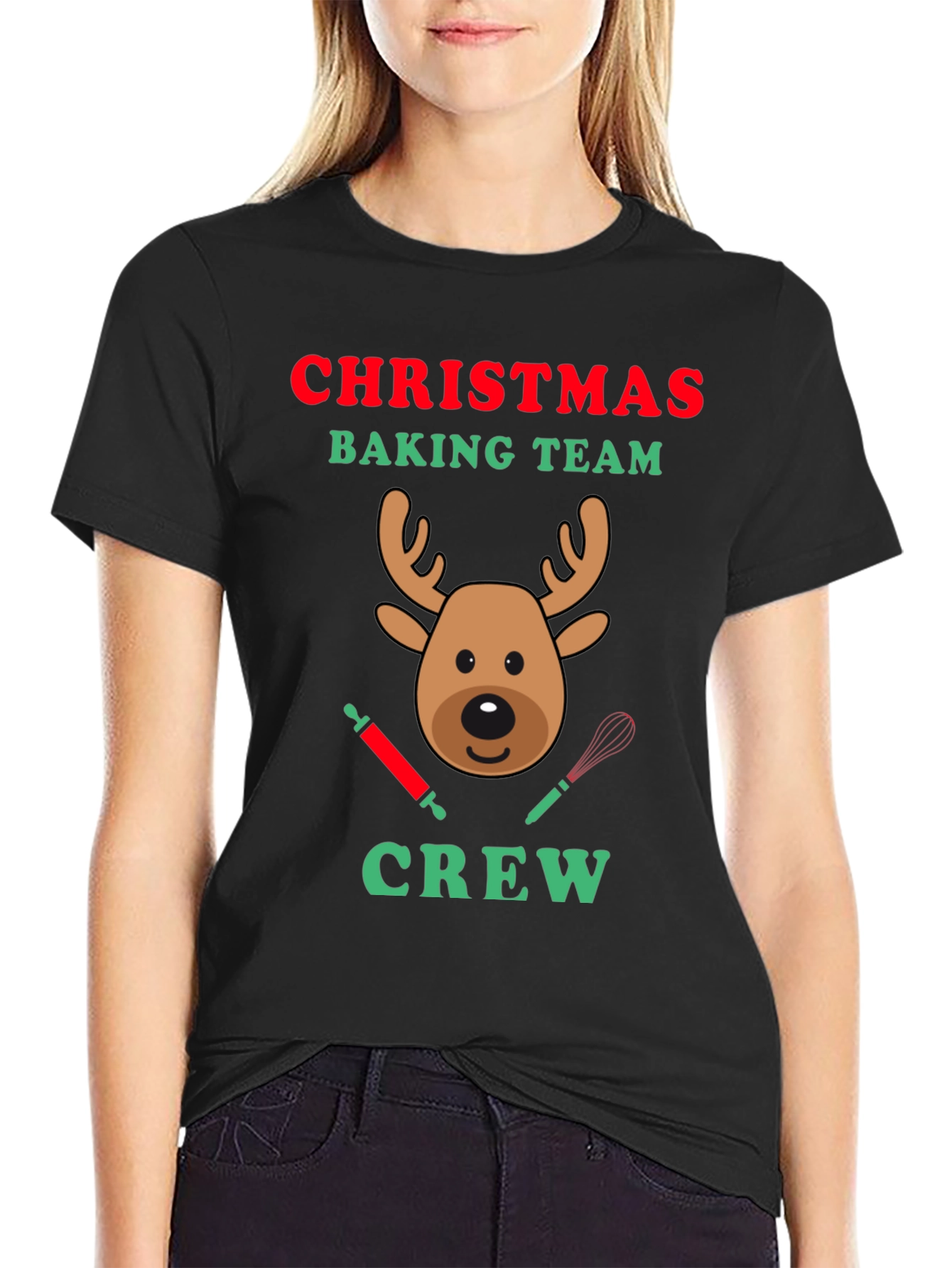 Christmas Baking Team Crew T-Shirt