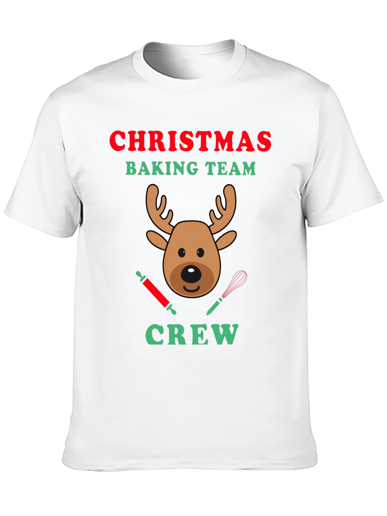 Christmas Baking Team Crew T-Shirt