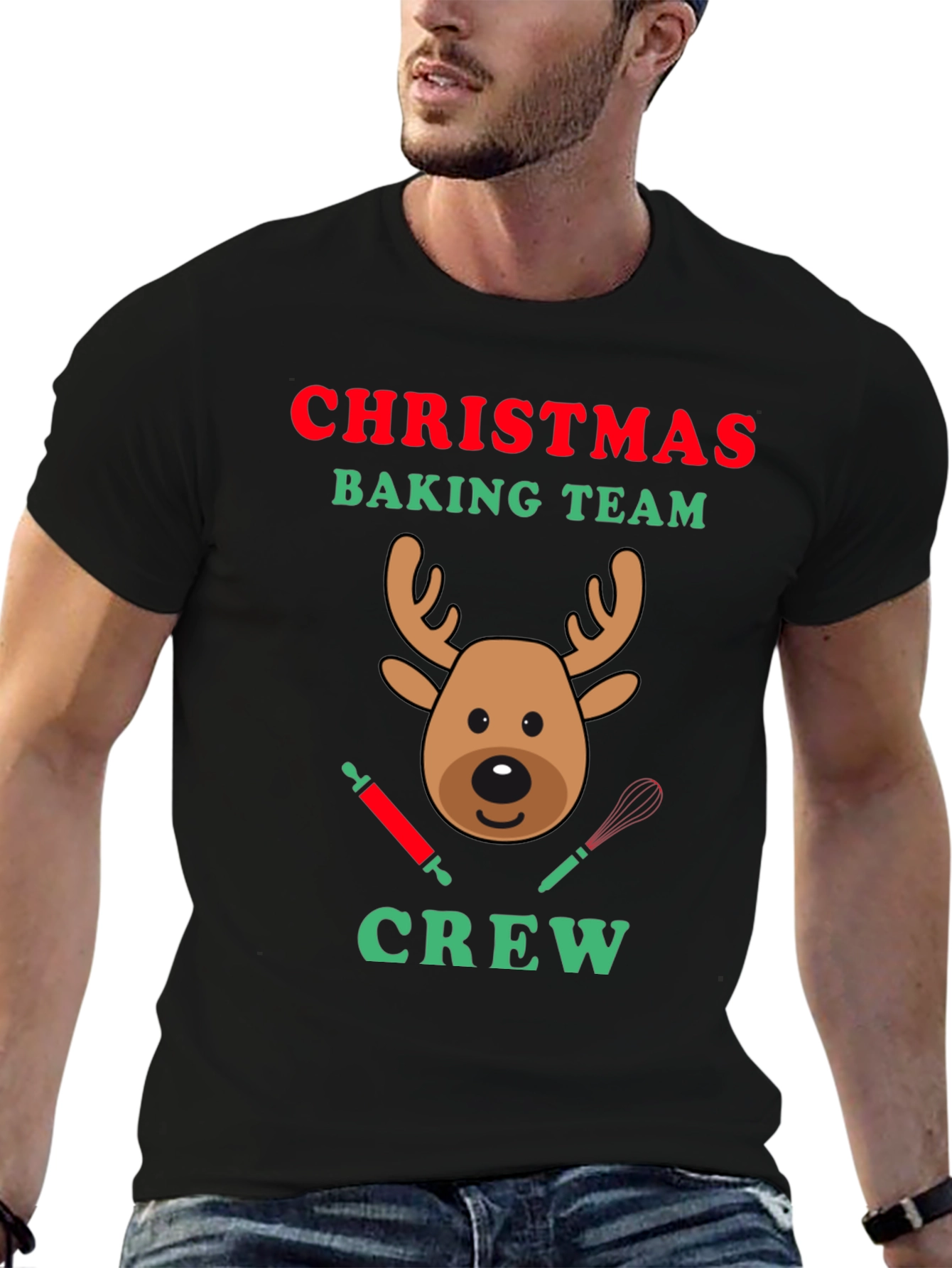 Christmas Baking Team Crew T-Shirt