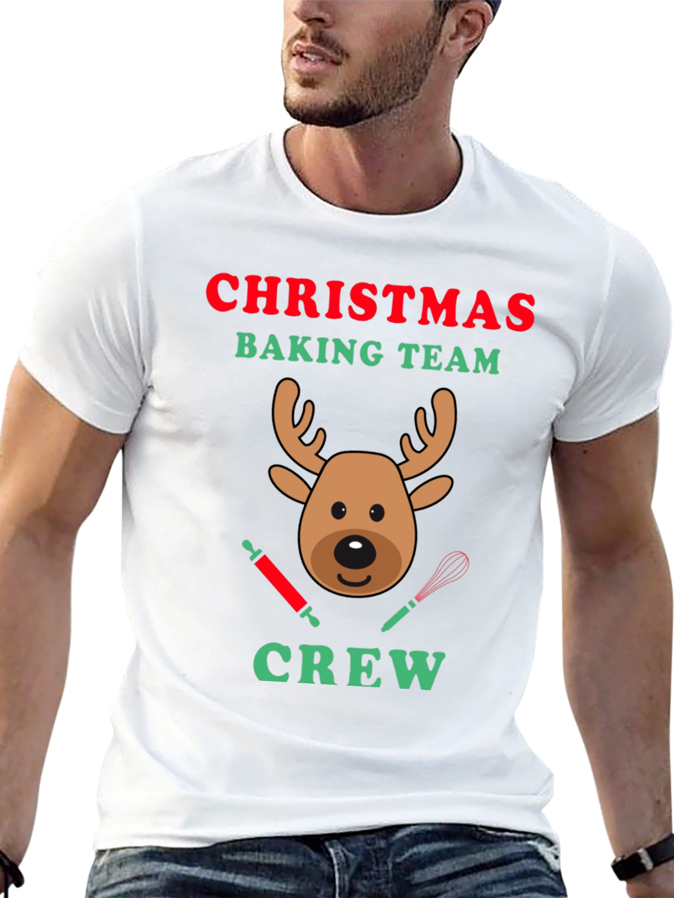 Christmas Baking Team Crew T-Shirt