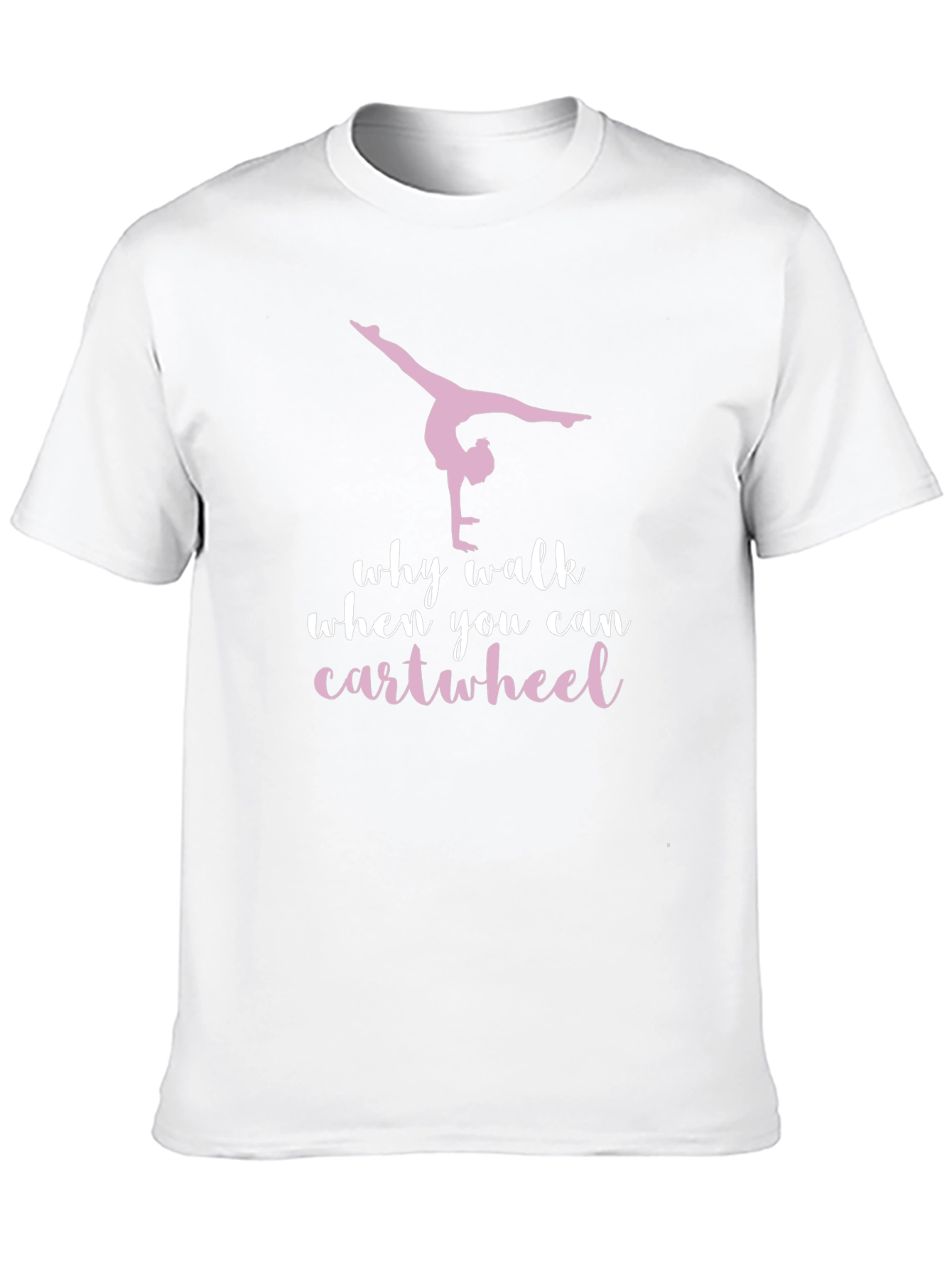 Gymnastics Cartwheel T-Shirt - Black