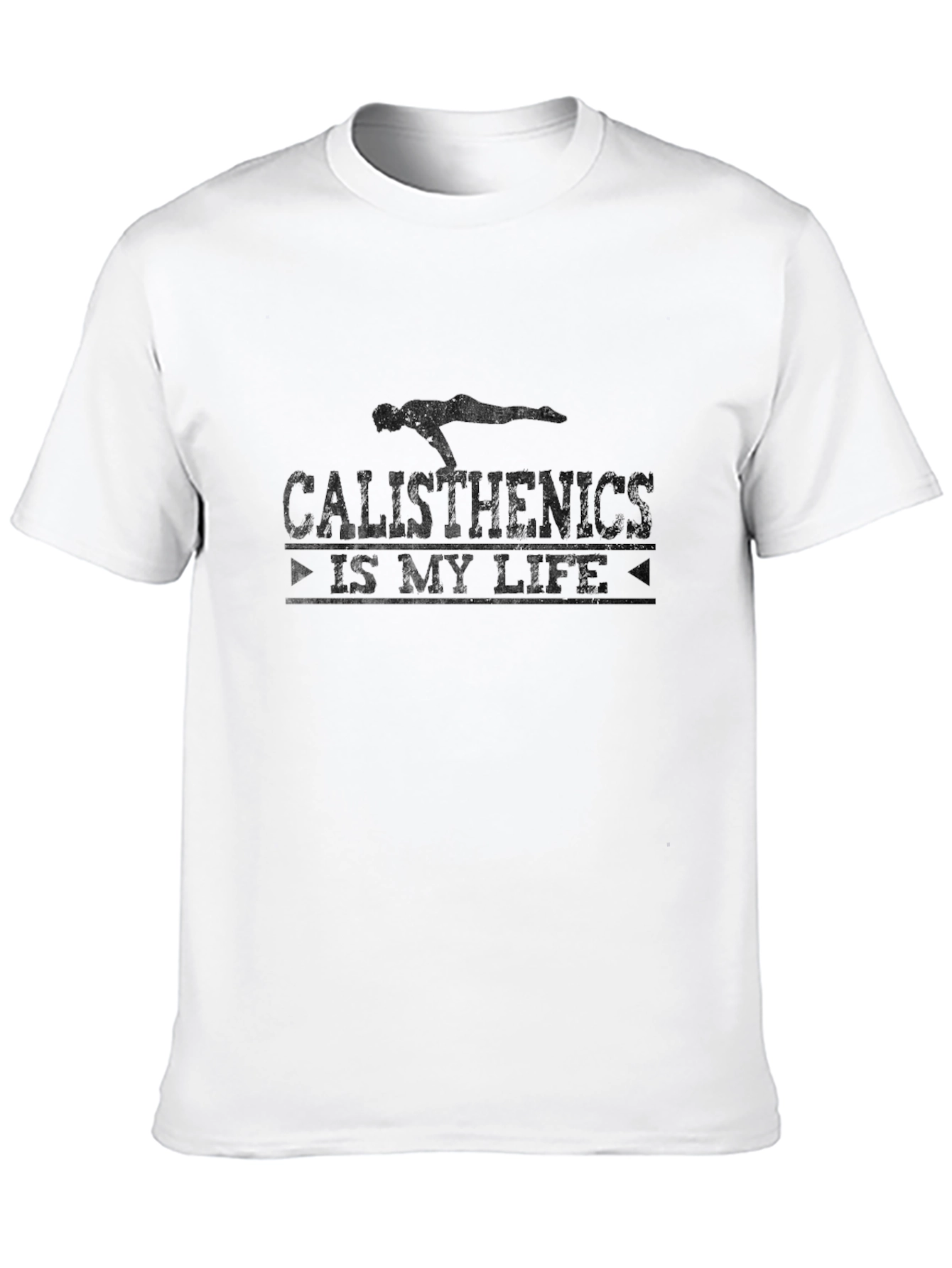 Calisthenics Is My Life Black T-Shirt