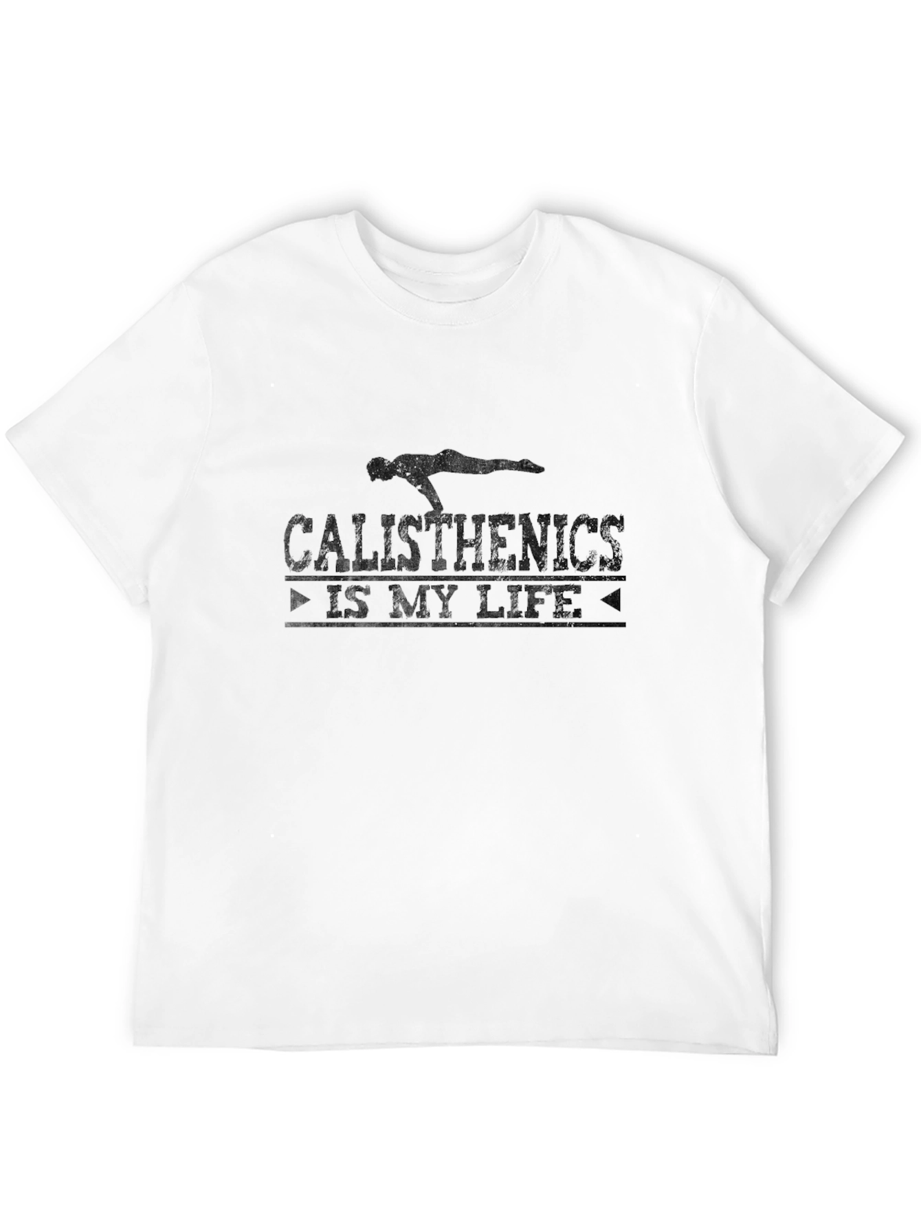 Calisthenics Is My Life Black T-Shirt