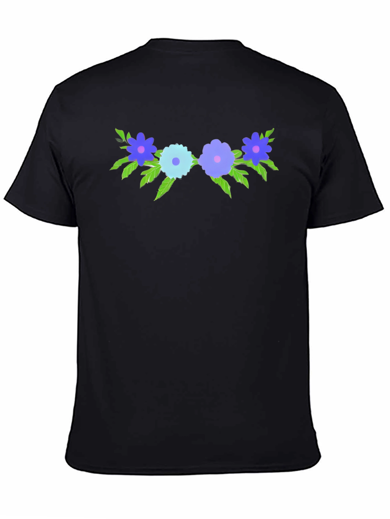 Floral Crown Graphic Tee - Soft Cotton Blend