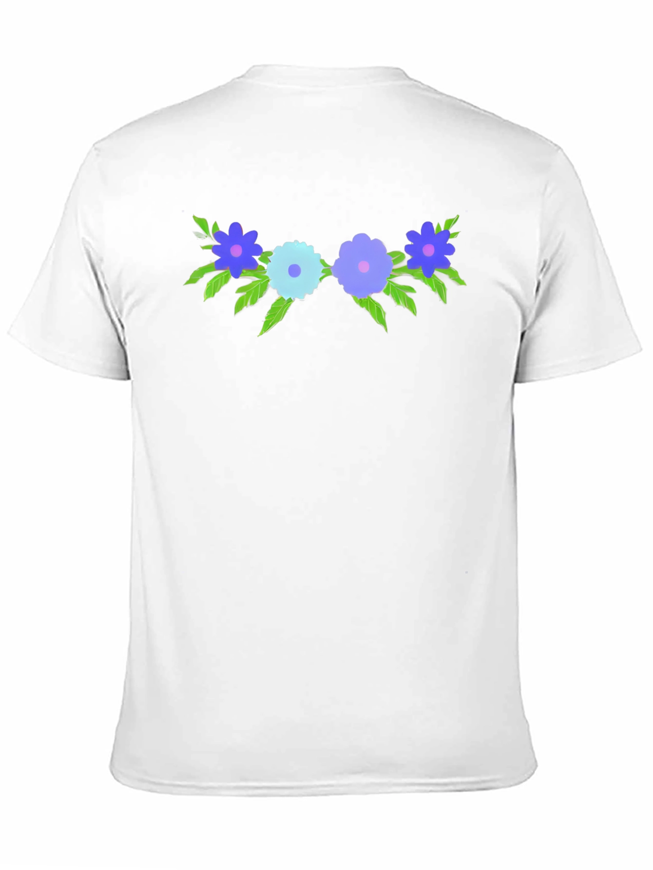 Floral Crown Graphic Tee - Soft Cotton Blend