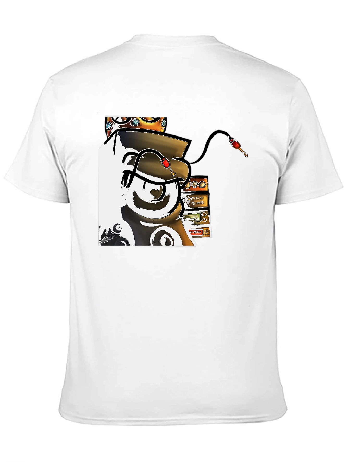 Funky Music Man Black T-Shirt
