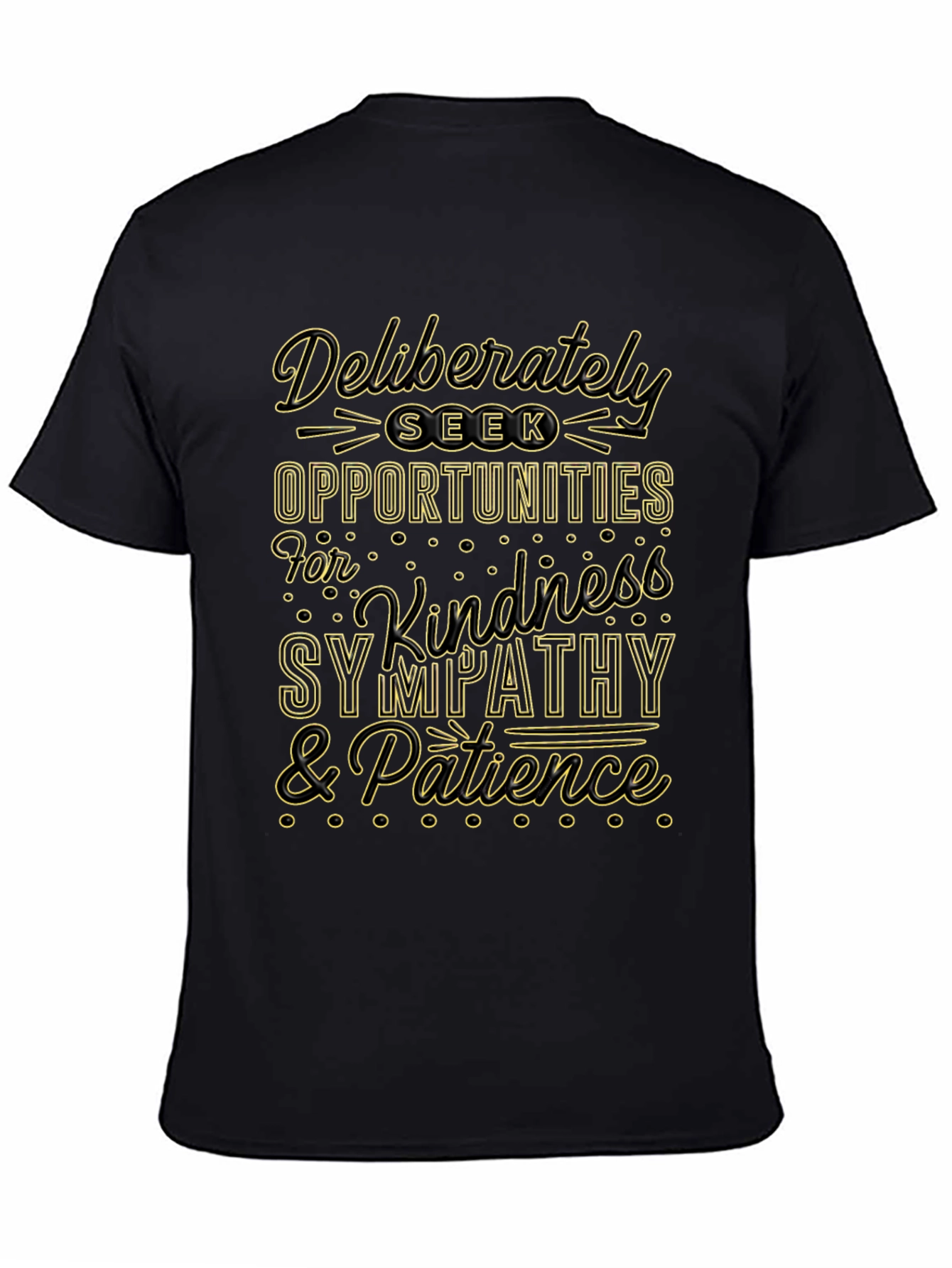 Kindness Sympathy & Patience Graphic T-Shirt