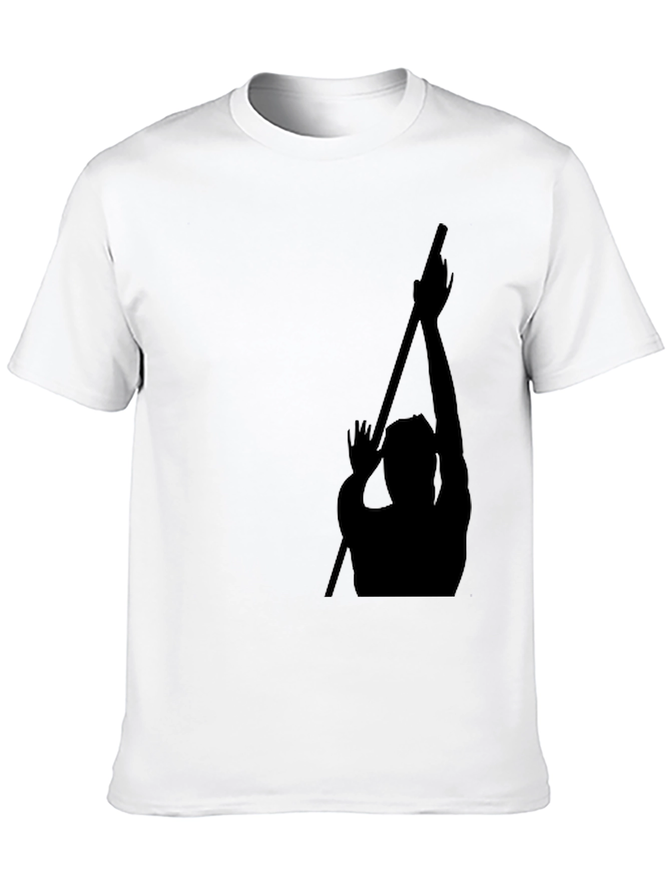 Black Silhouette Graphic Tee - Modern Fit