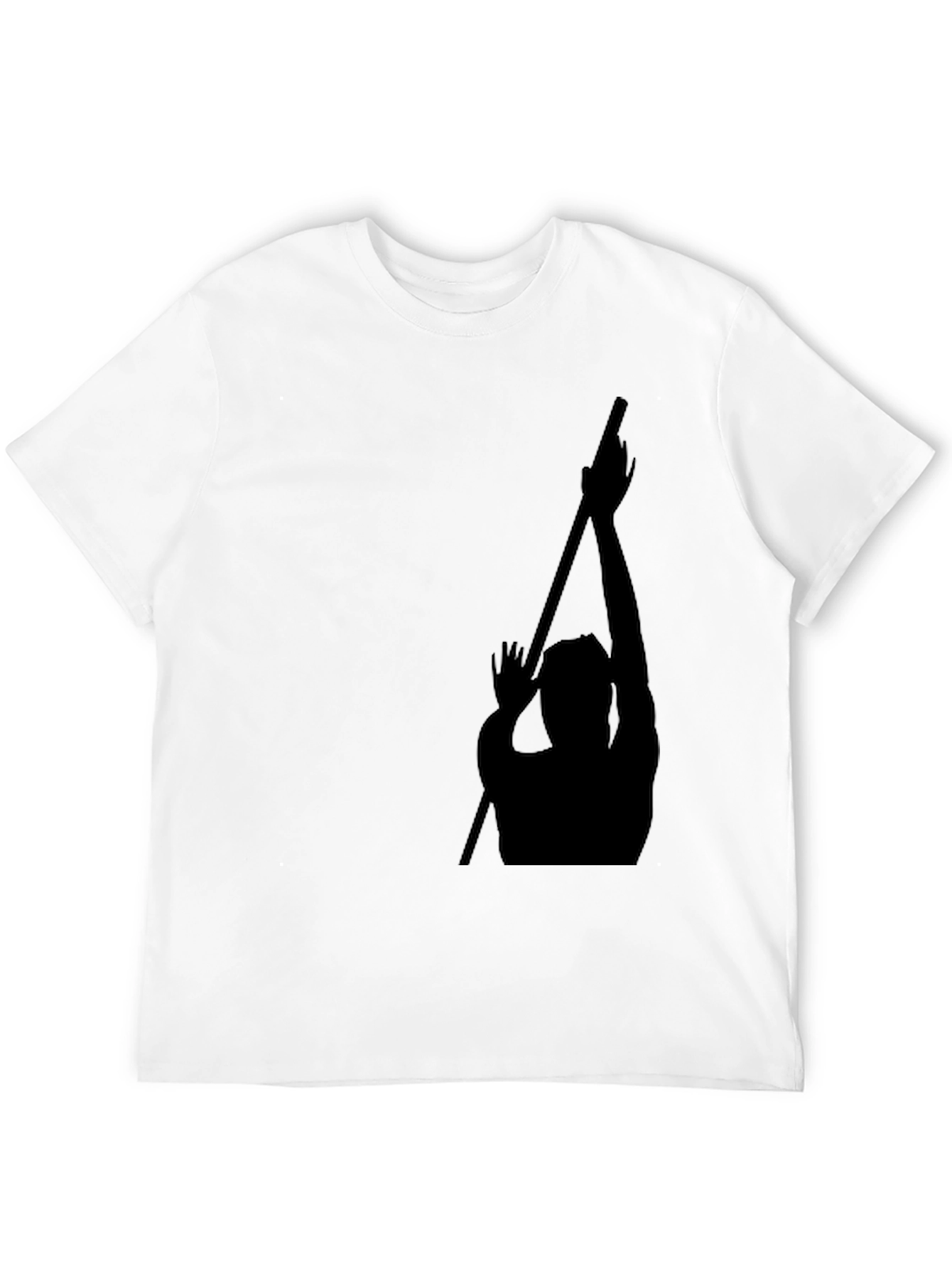 Black Silhouette Graphic Tee - Modern Fit