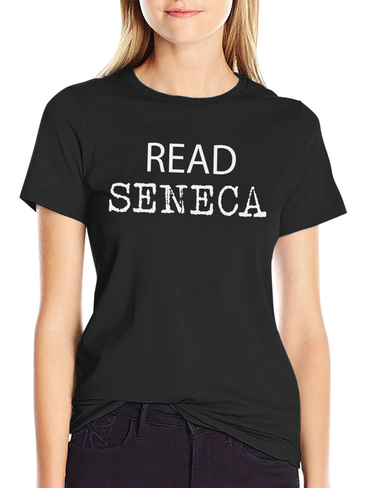 Read Seneca T-Shirt - Classic Stoic Philosophy Tee
