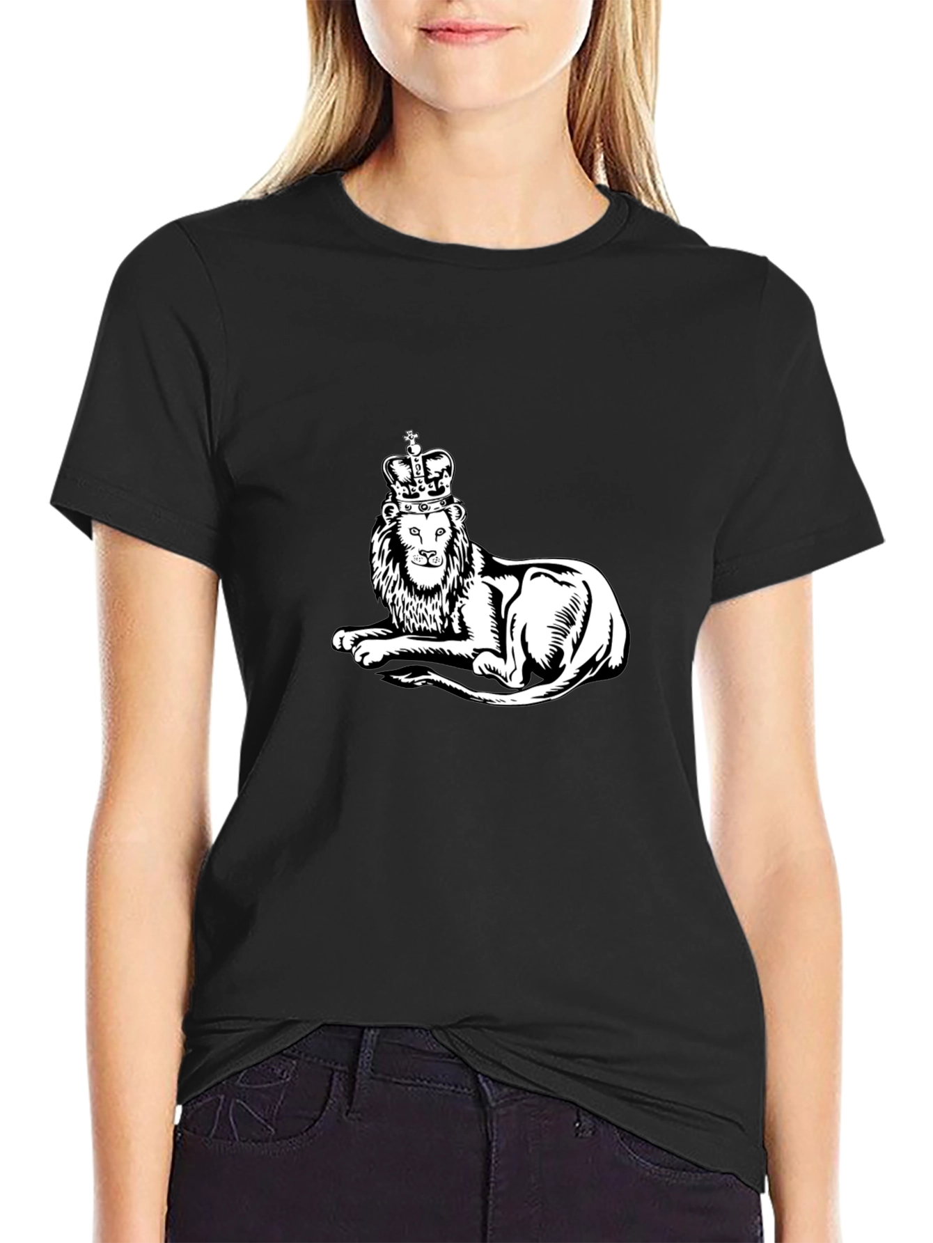 Lion King Graphic T-Shirt - Black