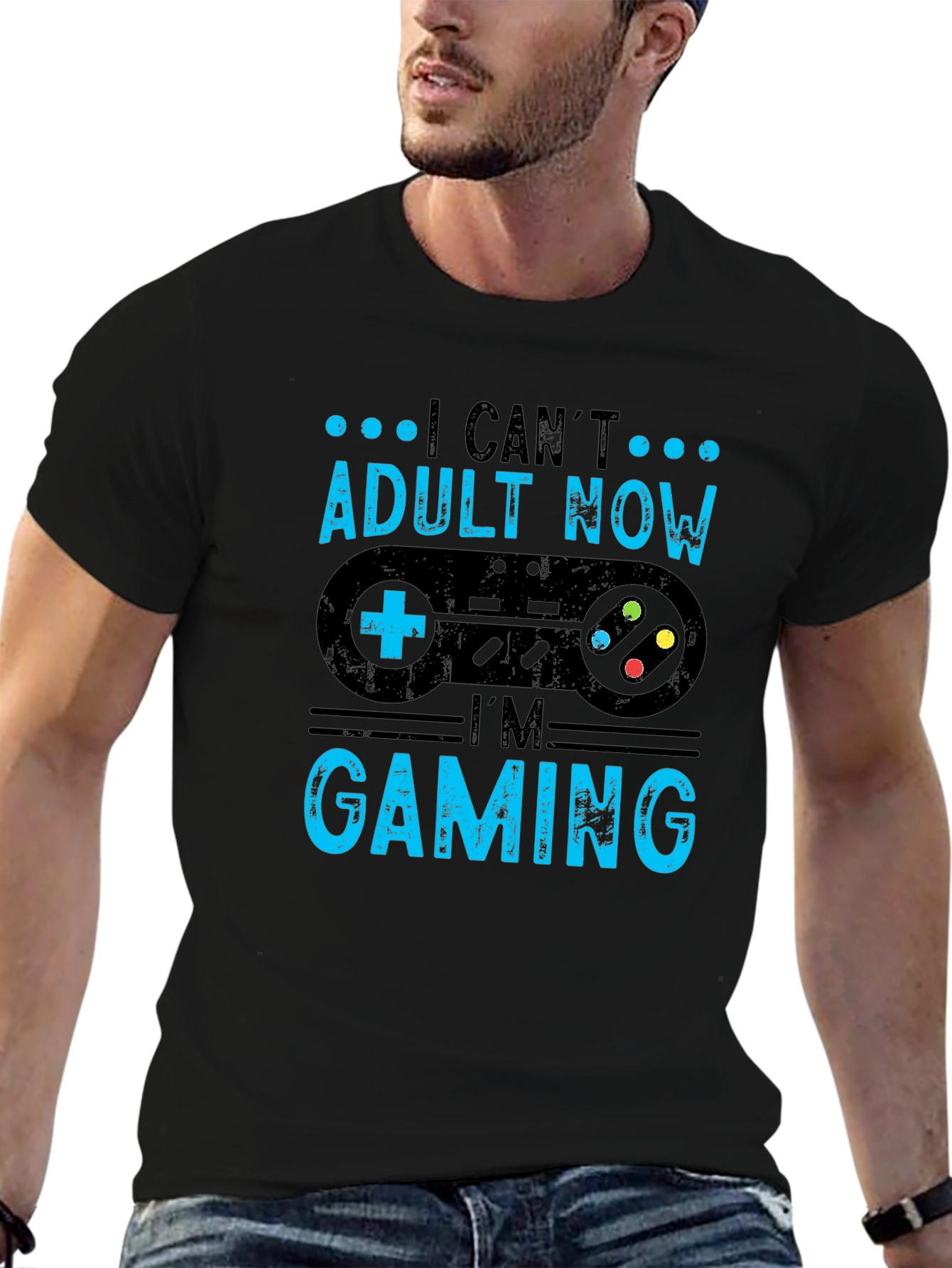 I Cant Adult Now Im Gaming T-Shirt