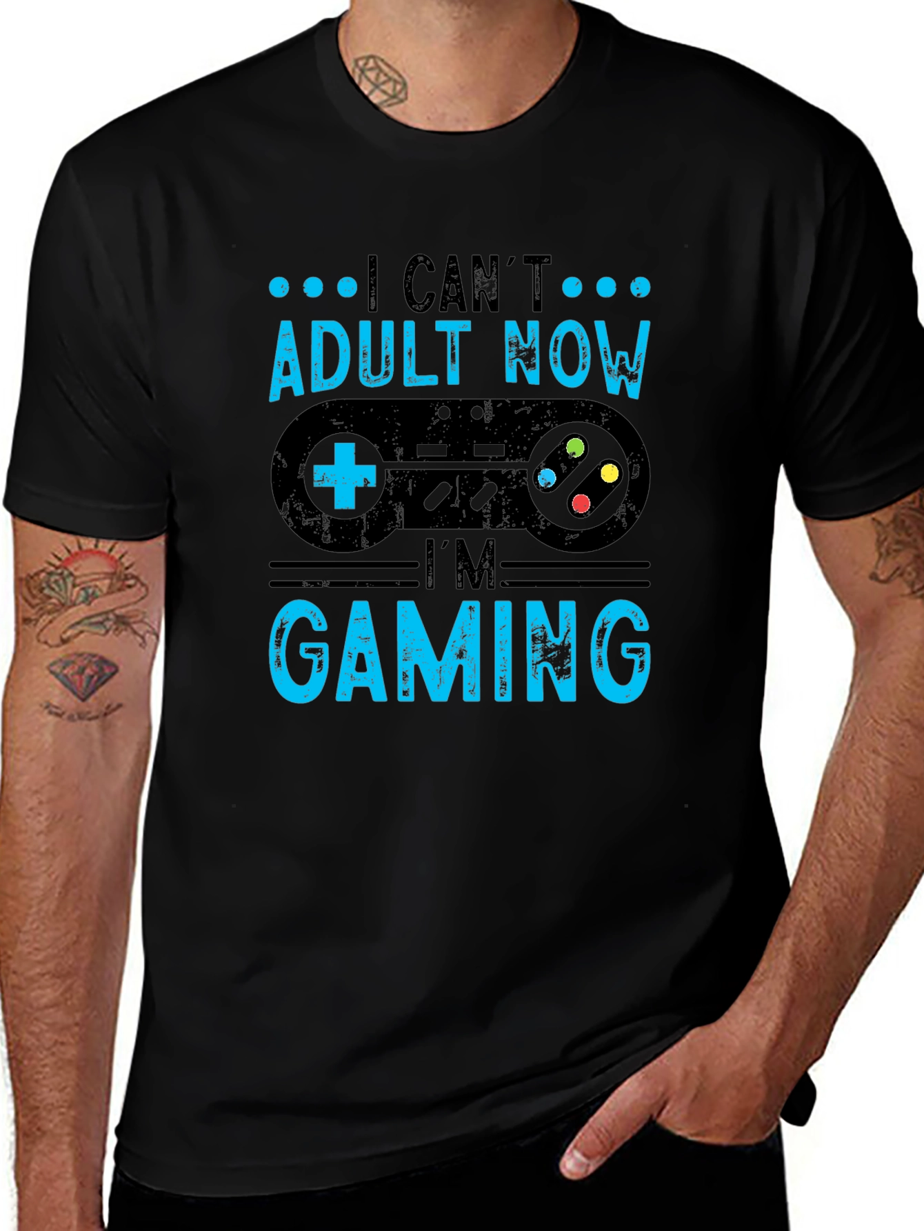 I Cant Adult Now Im Gaming T-Shirt