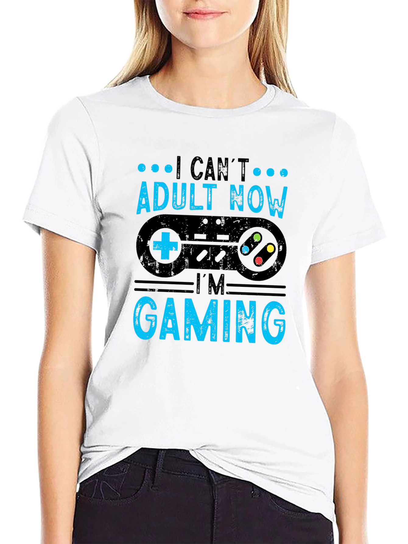 I Cant Adult Now Im Gaming T-Shirt
