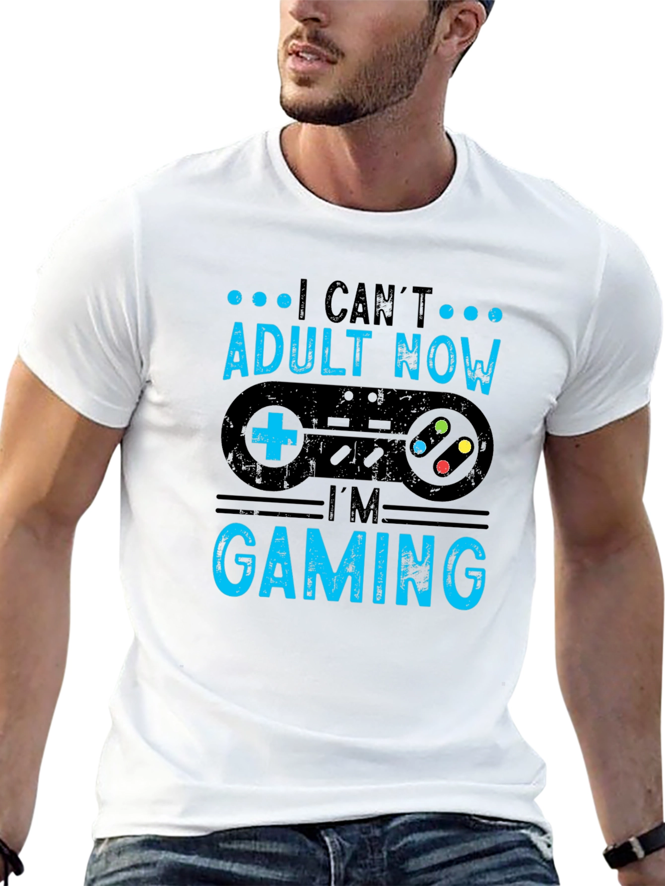 I Cant Adult Now Im Gaming T-Shirt