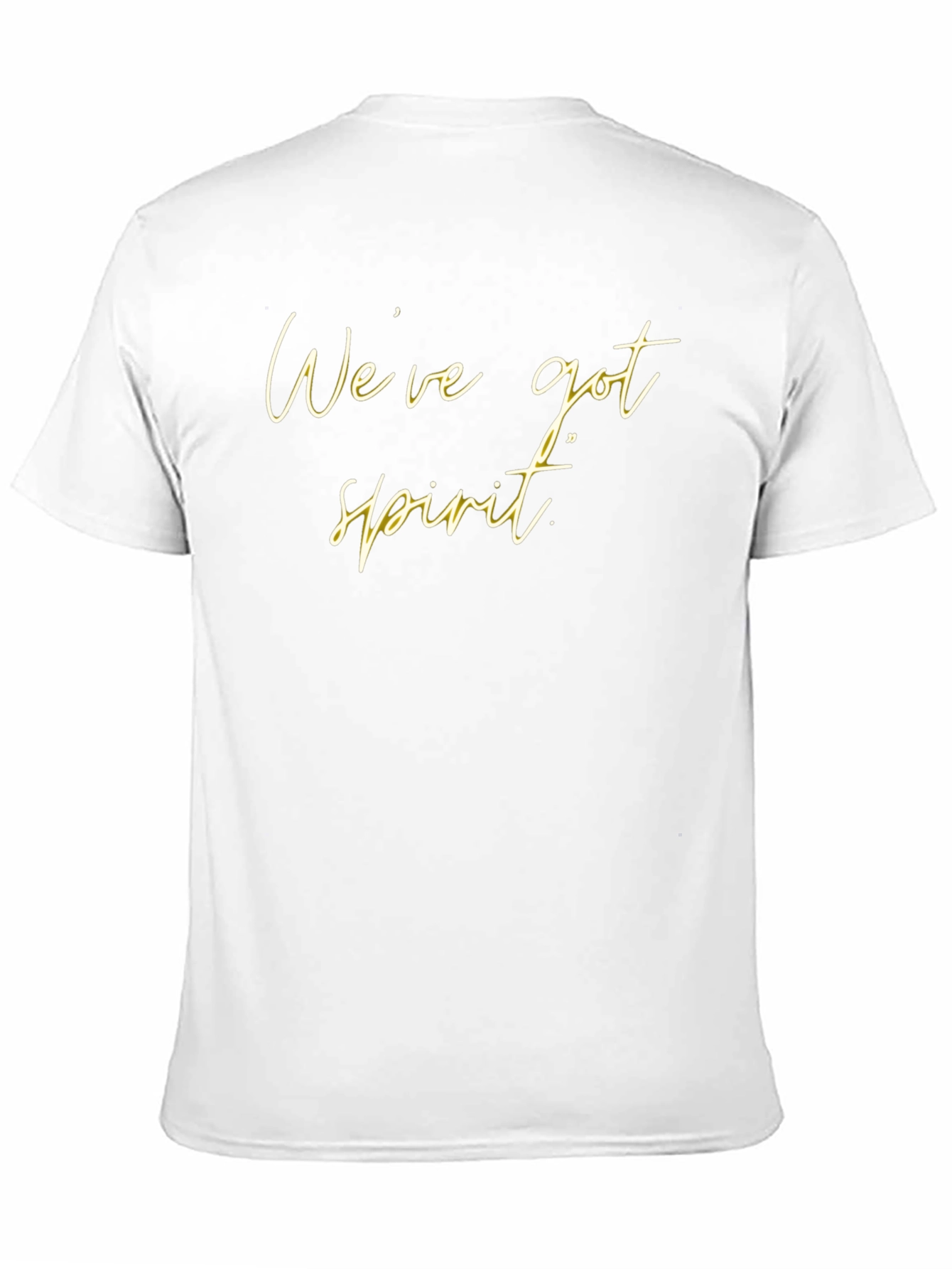 Weve Got Spirit Black Graphic Tee