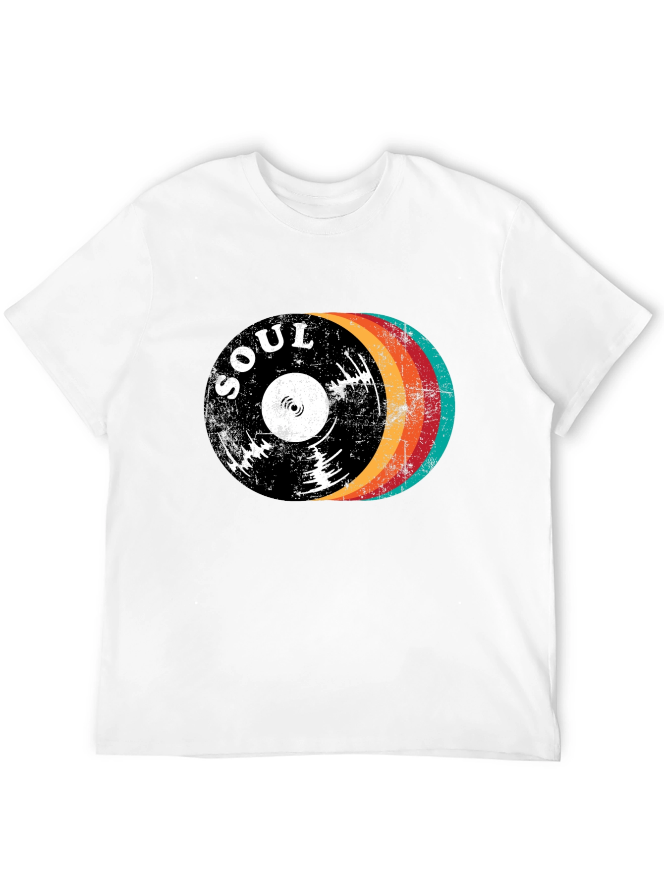 Retro Soul Record Graphic Tee