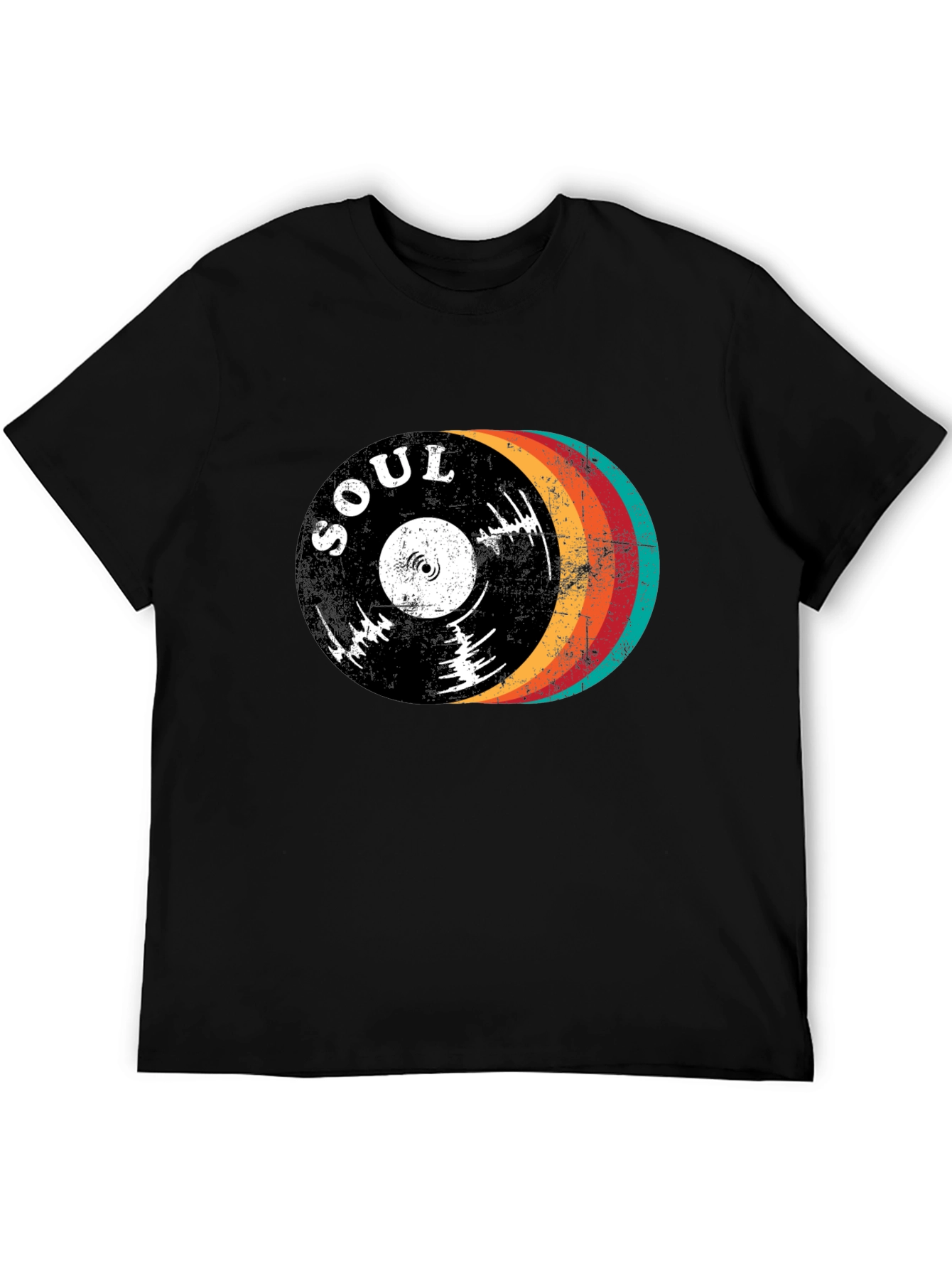 Retro Soul Record Graphic Tee