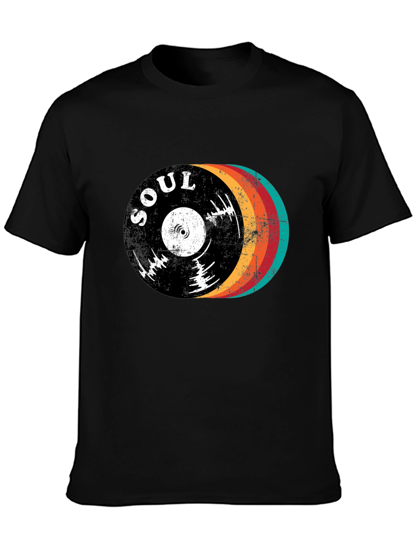 Retro Soul Record Graphic Tee