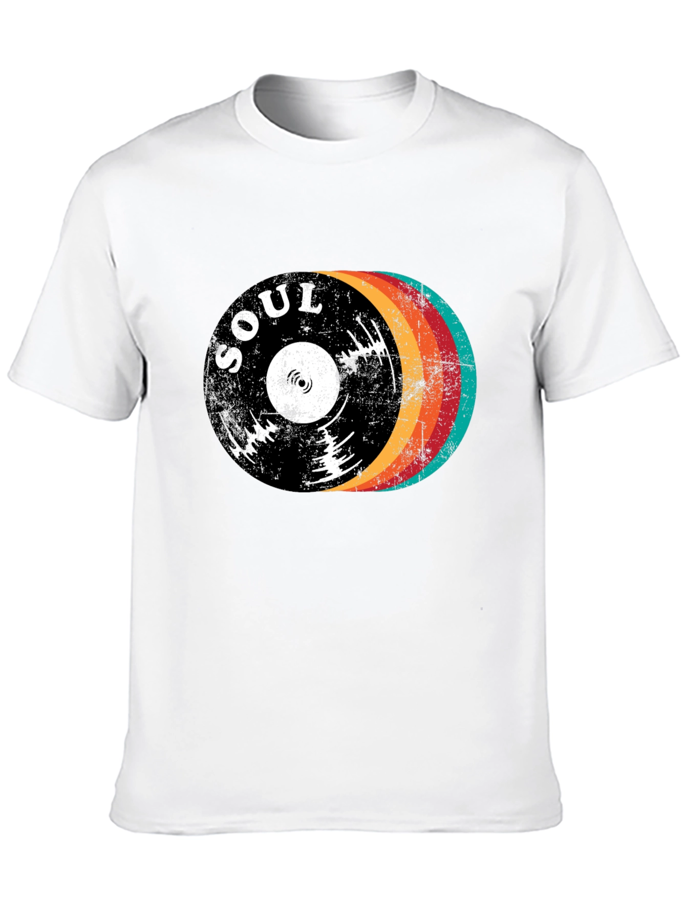 Retro Soul Record Graphic Tee