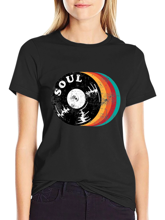 Retro Soul Record Graphic Tee