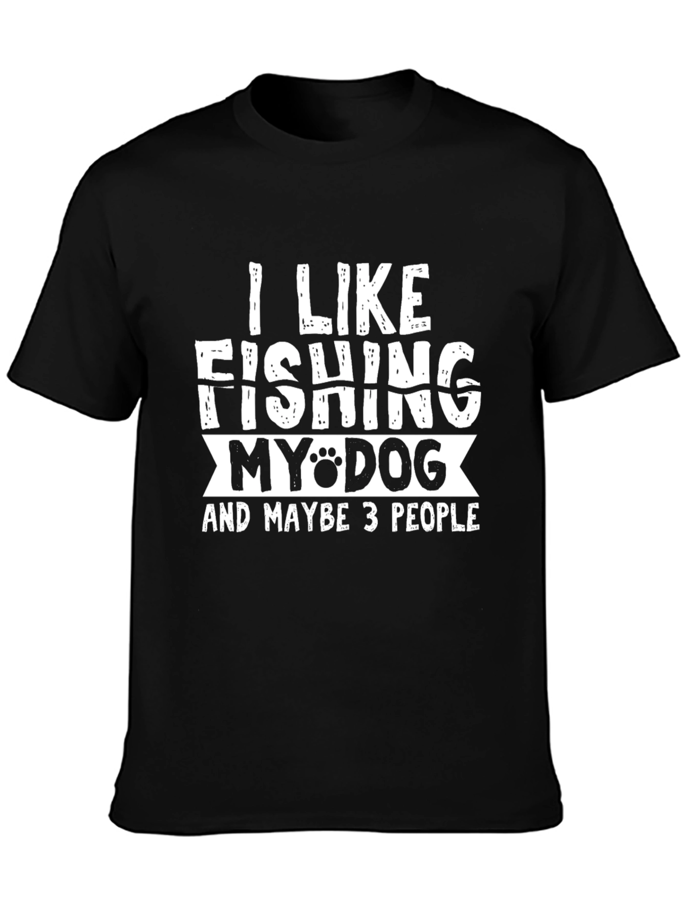 Funny Fishing & Dog Lover T-Shirt