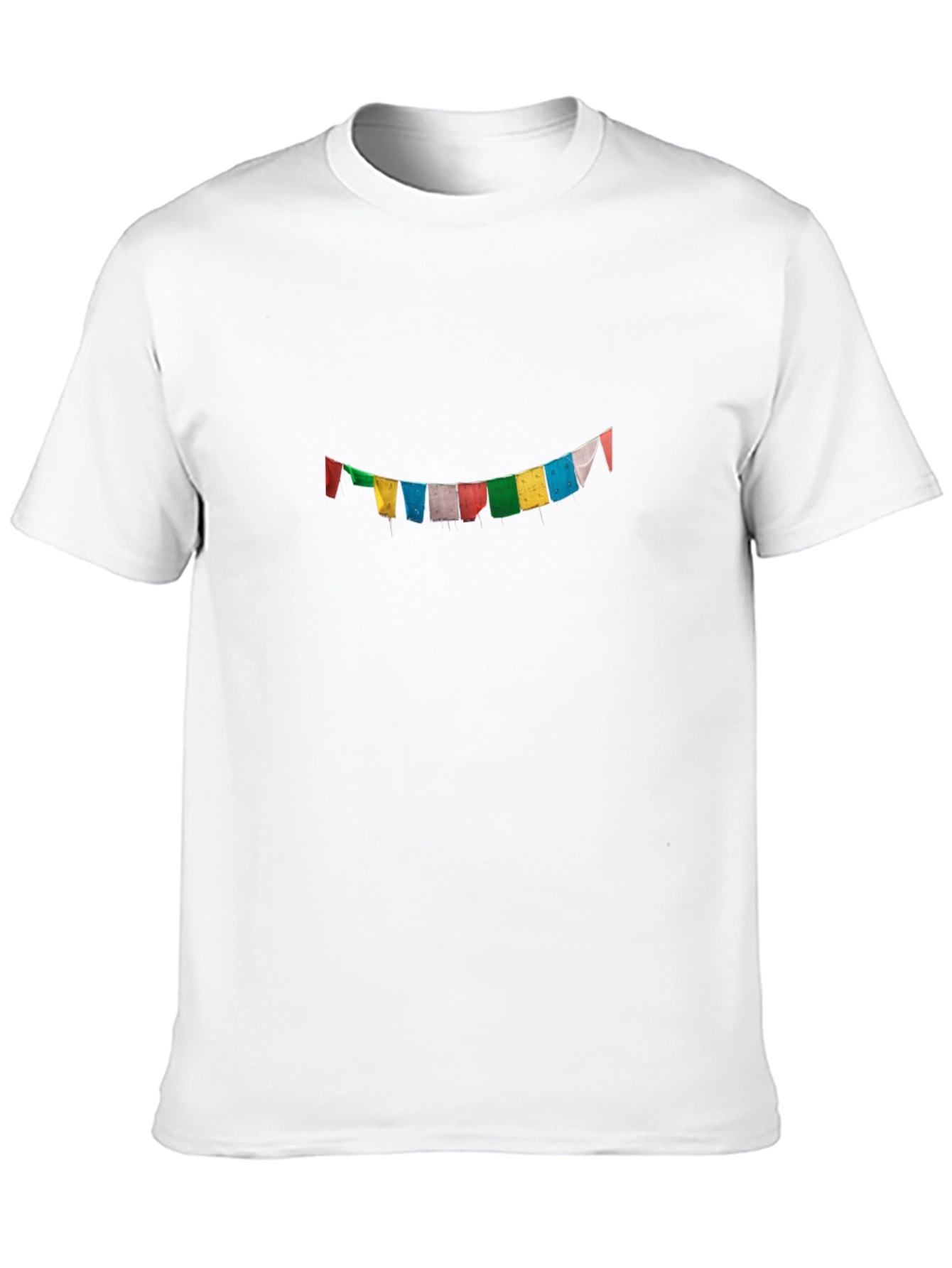 Prayer Flag Graphic Tee - Relaxed Fit