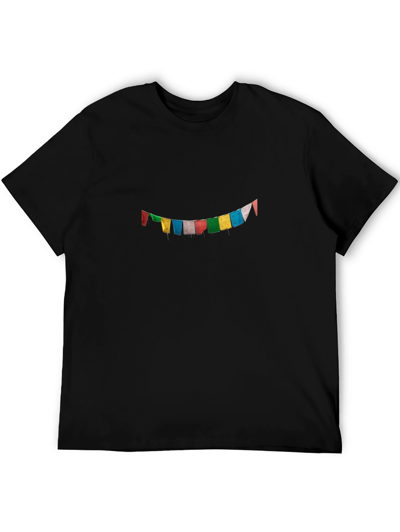 Prayer Flag Graphic Tee - Relaxed Fit