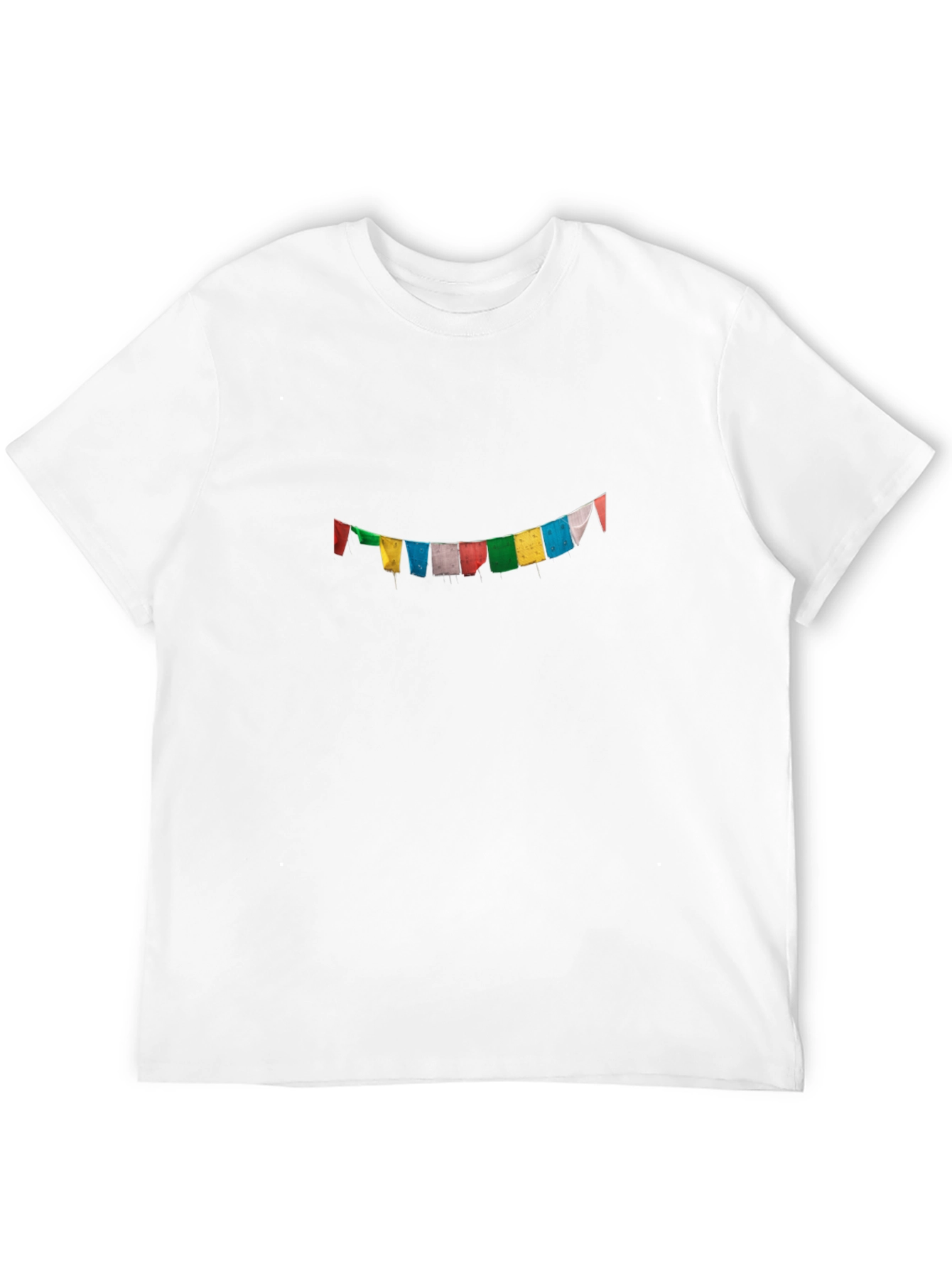 Prayer Flag Graphic Tee - Relaxed Fit