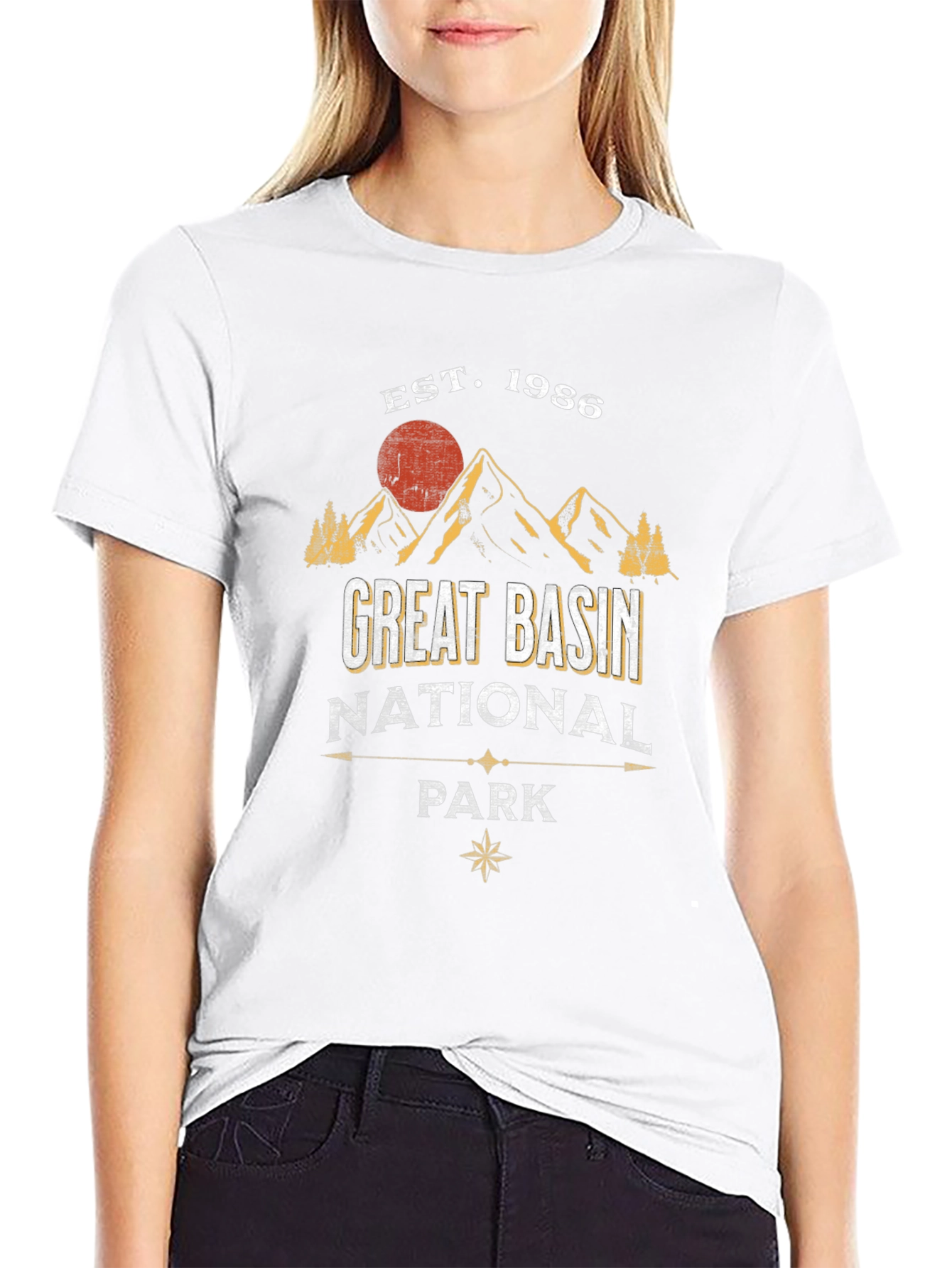 Great Basin National Park Est. 1986 Black T-Shirt