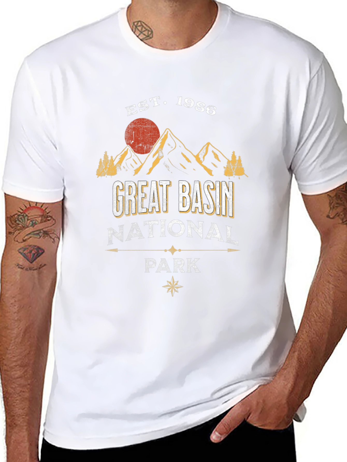 Great Basin National Park Est. 1986 Black T-Shirt