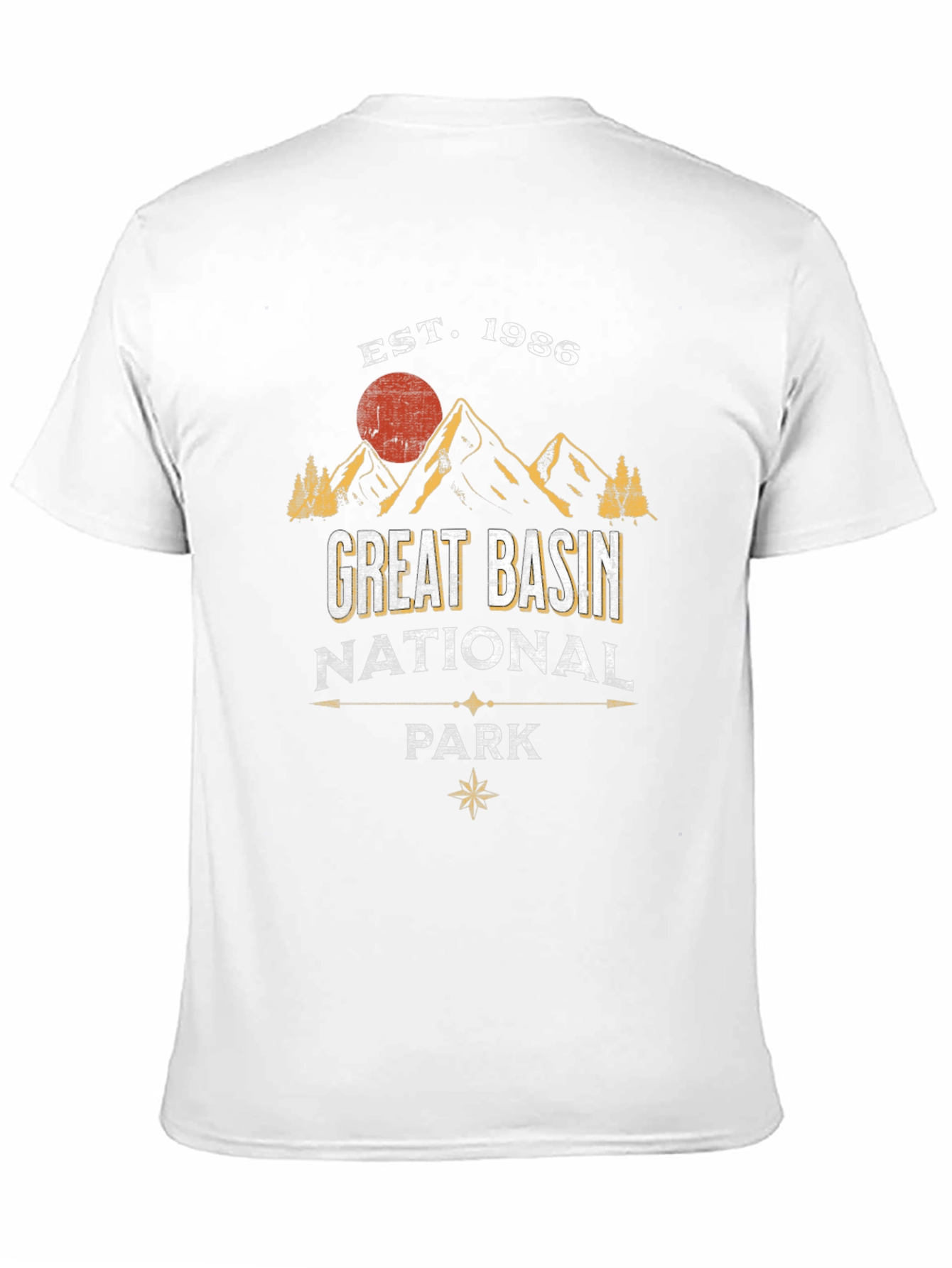 Great Basin National Park Est. 1986 Black T-Shirt