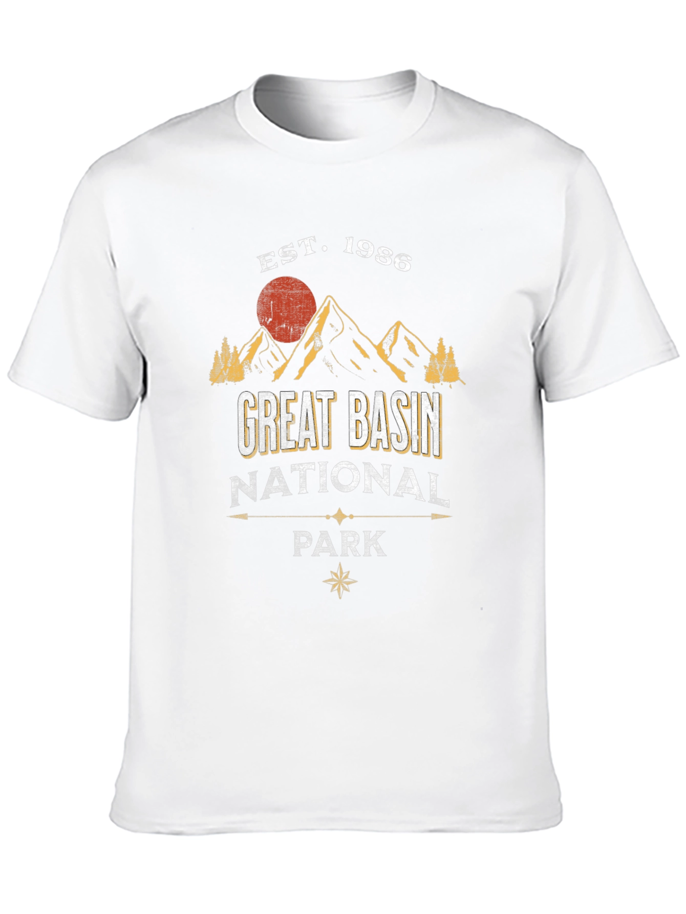 Great Basin National Park Est. 1986 Black T-Shirt