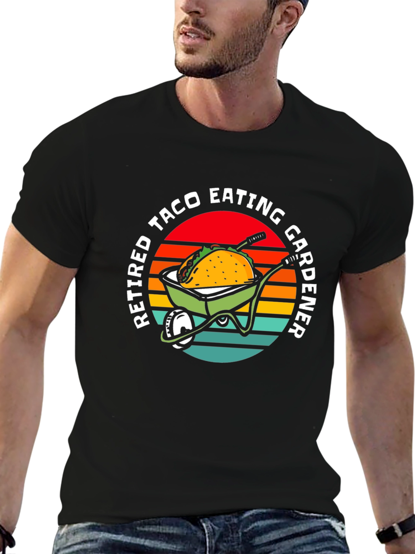 Retired Taco Eating Gardener T-Shirt