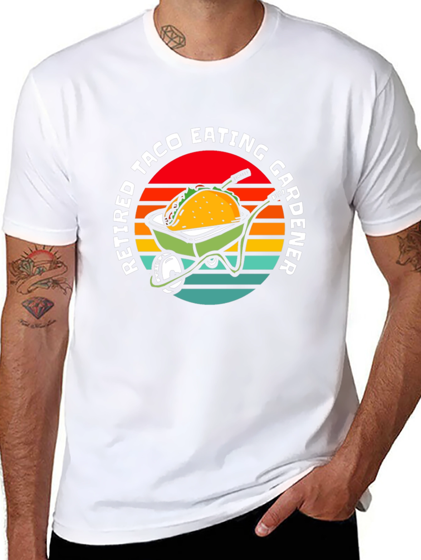 Retired Taco Eating Gardener T-Shirt