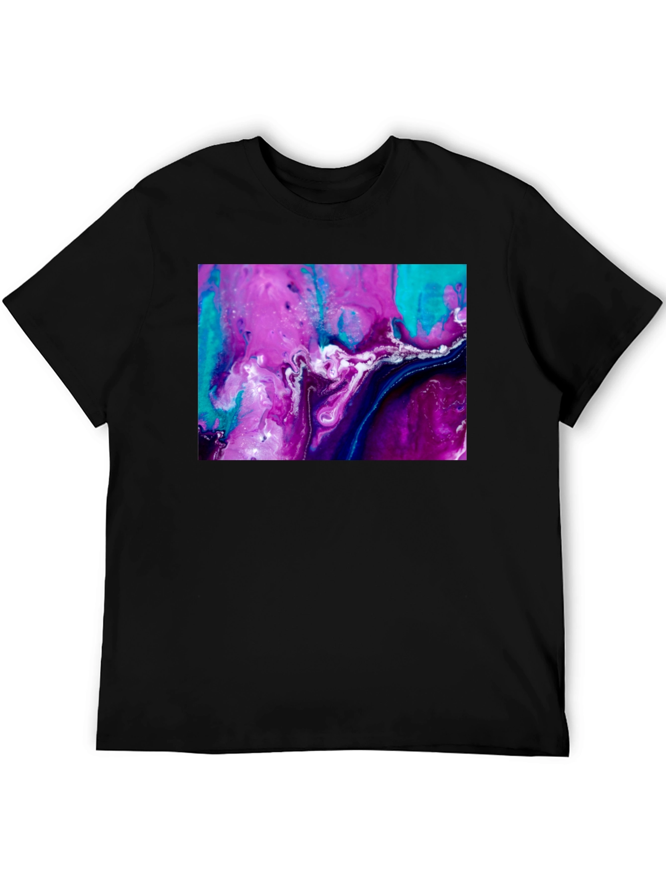 Abstract Art Graphic Tee - Modern Style