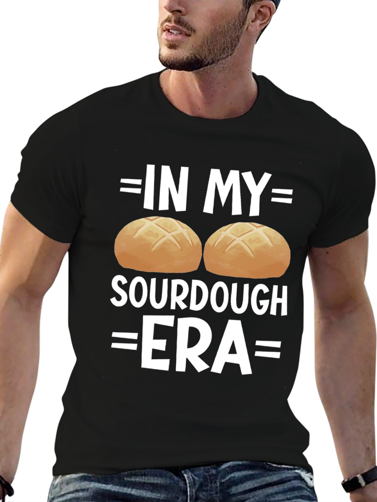 In My Sourdough Era T-Shirt - Funny Baker Tee