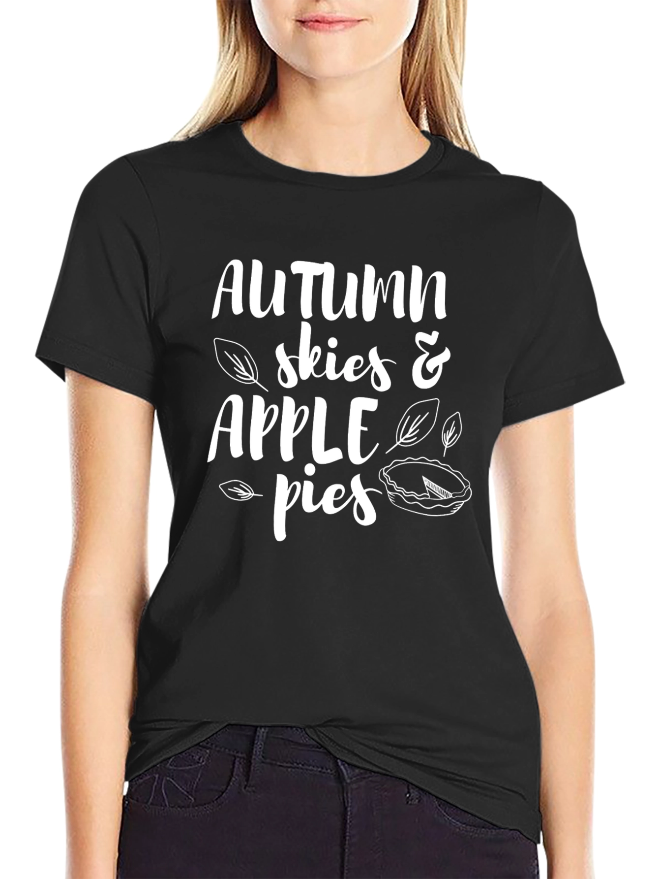 Autumn Skies & Apple Pies Graphic T-Shirt