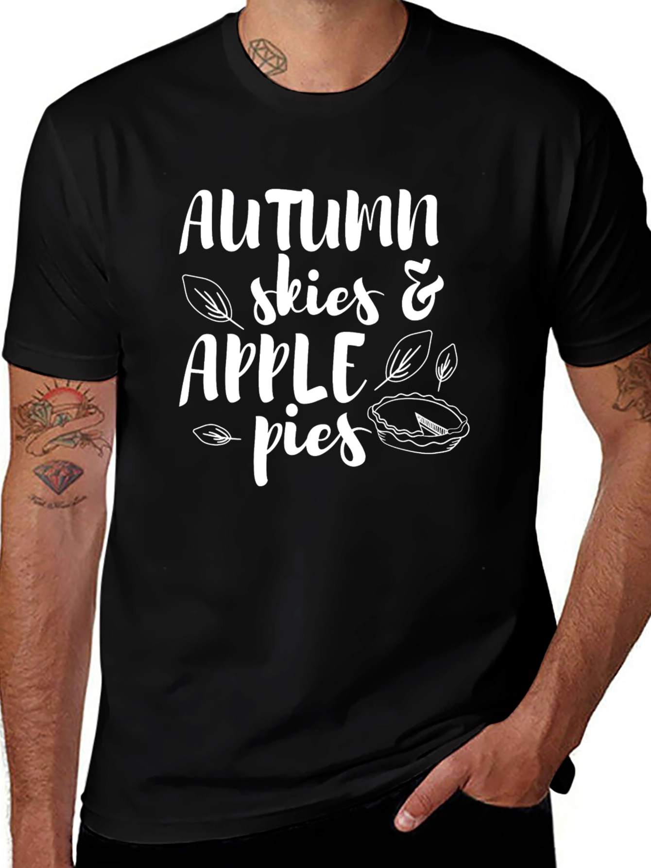 Autumn Skies & Apple Pies Graphic T-Shirt