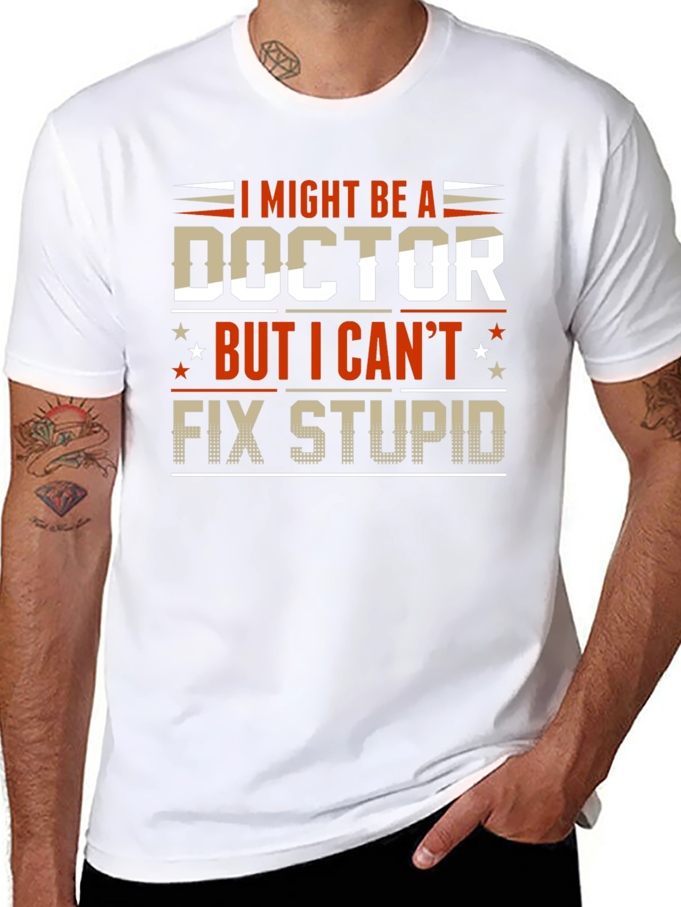 I Might Be A Doctor Funny Graphic Tee