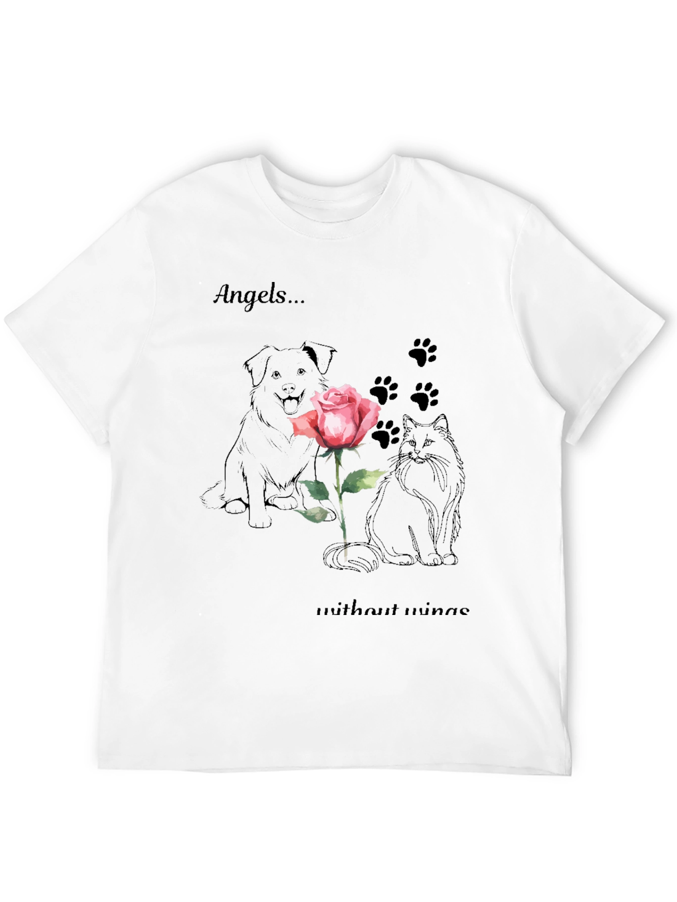 Angels Without Wings Graphic Tee