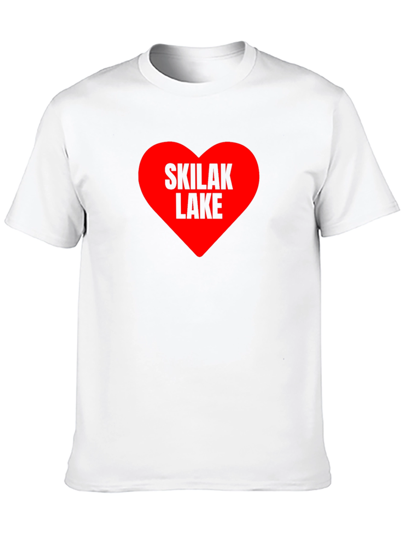Skilak Lake Heart T-Shirt